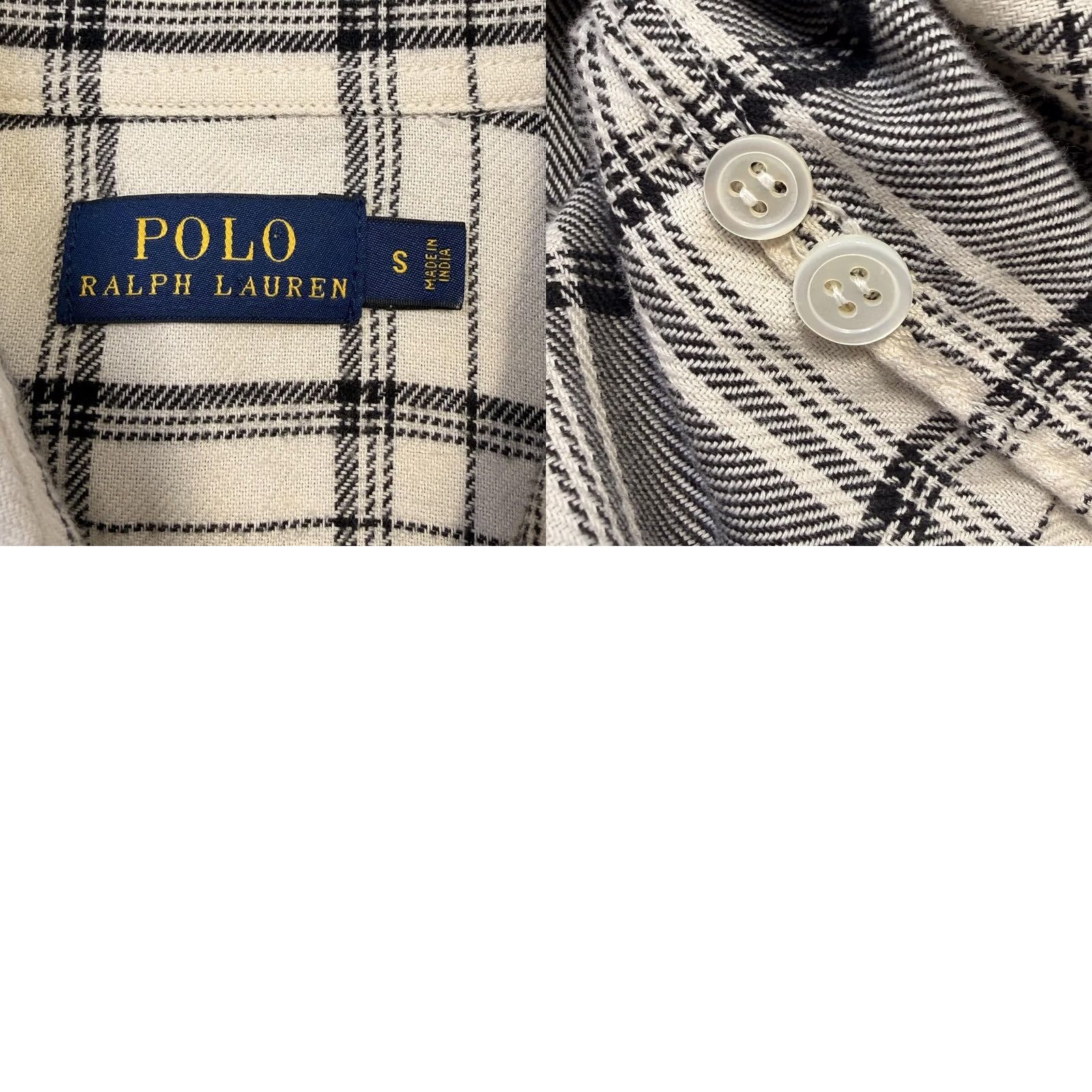 Polo Ralph Lauren Polo Ralph Lauren Shirt Womens Small White Plaid Button-Up Rhinestone Top Size S / US 4 / IT 40 - 8 Thumbnail