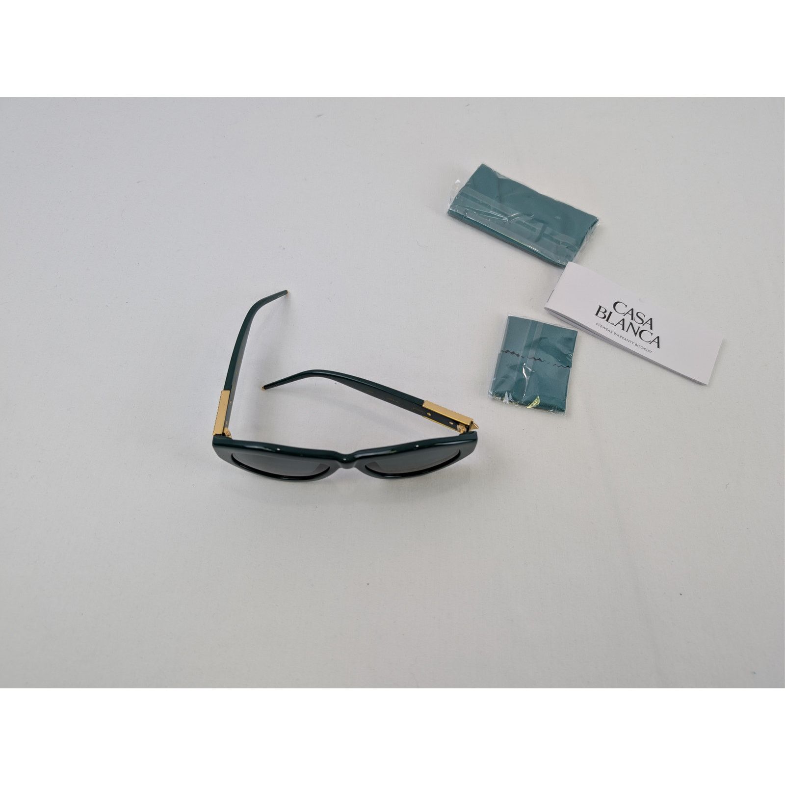 Casablanca o1rshd1 Size: OS / Stainless Steel Square Metal Sunglasses Size ONE SIZE - 10 Thumbnail