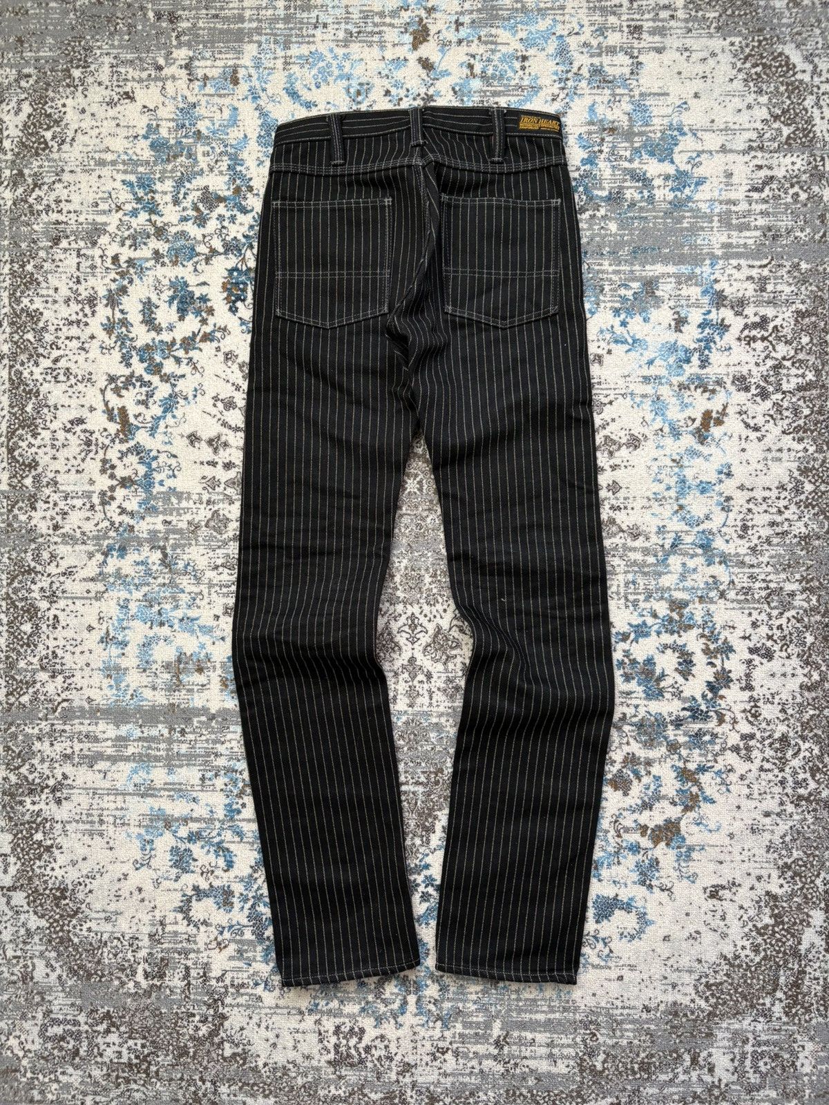 Iron Heart × Japanese Brand Iron heart striped pants motorcycle specialties Size US 28 / EU 44 - 2 Thumbnail