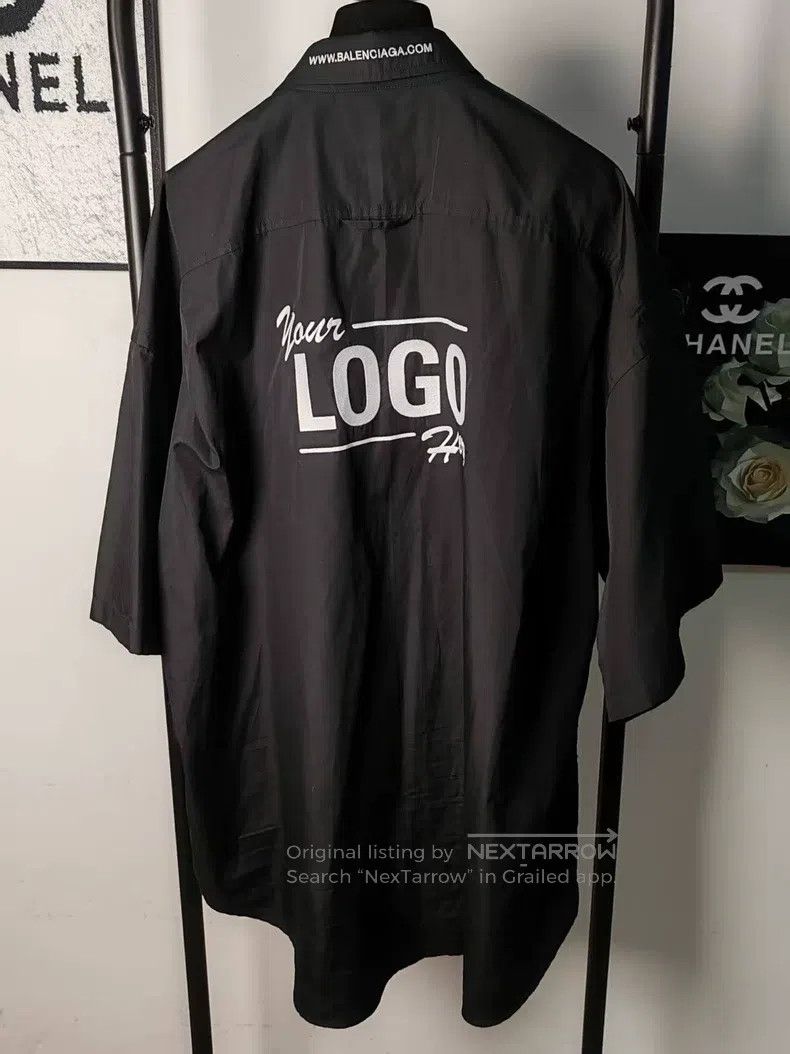 Balenciaga Balenciaga Short Sleeve Shirt Size US XS / EU 42 / 0 - 2 Thumbnail