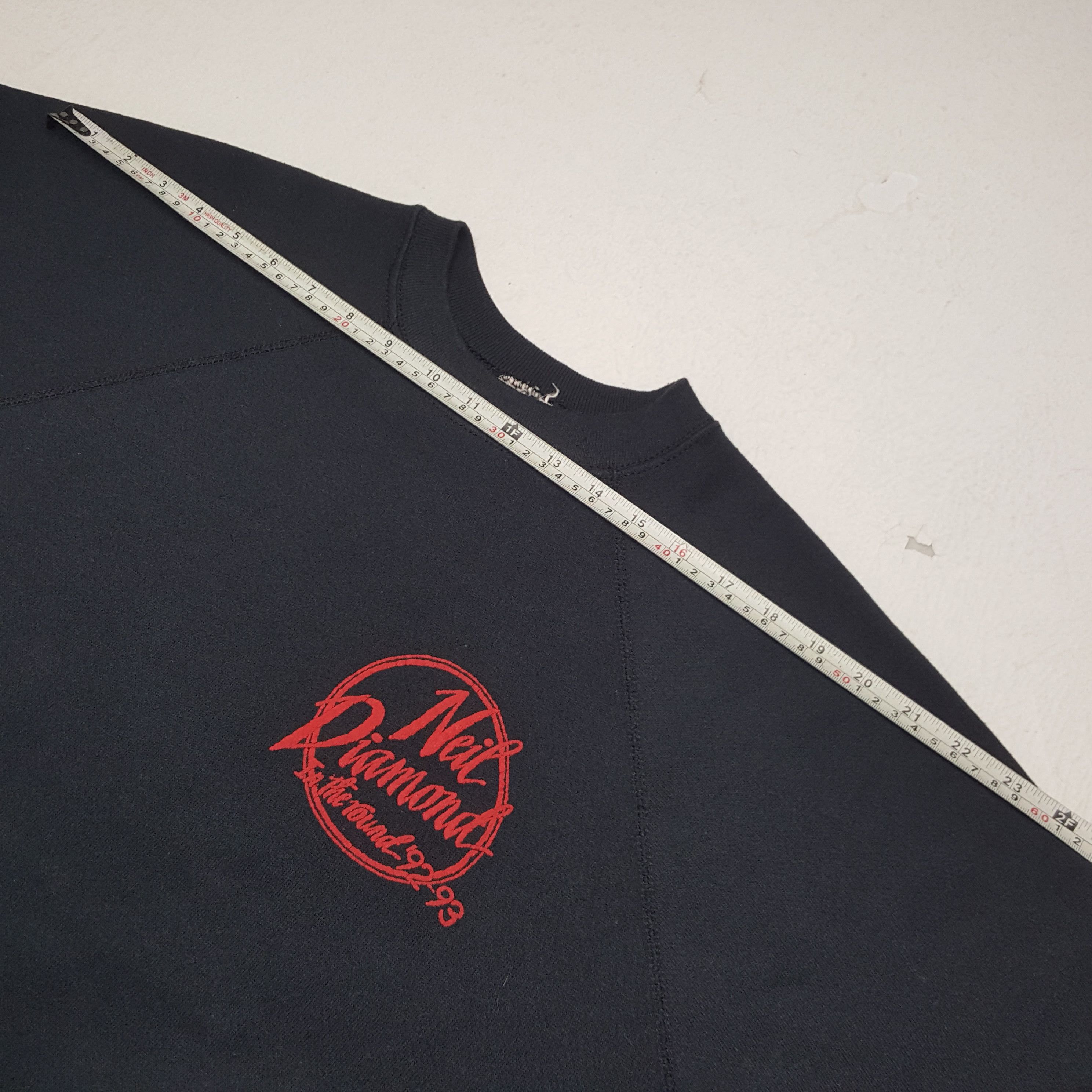 Vintage Vintage Neil Diamond In The round 92-93 Sweatshirt Size US L / EU 52-54 / 3 - 6 Thumbnail