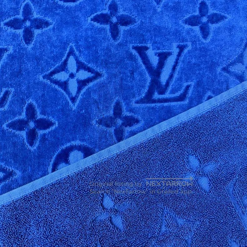 Louis Vuitton Louis Vuitton Midnight Blue Beach Towel Towel Bath Towel Size ONE SIZE - 3 Thumbnail
