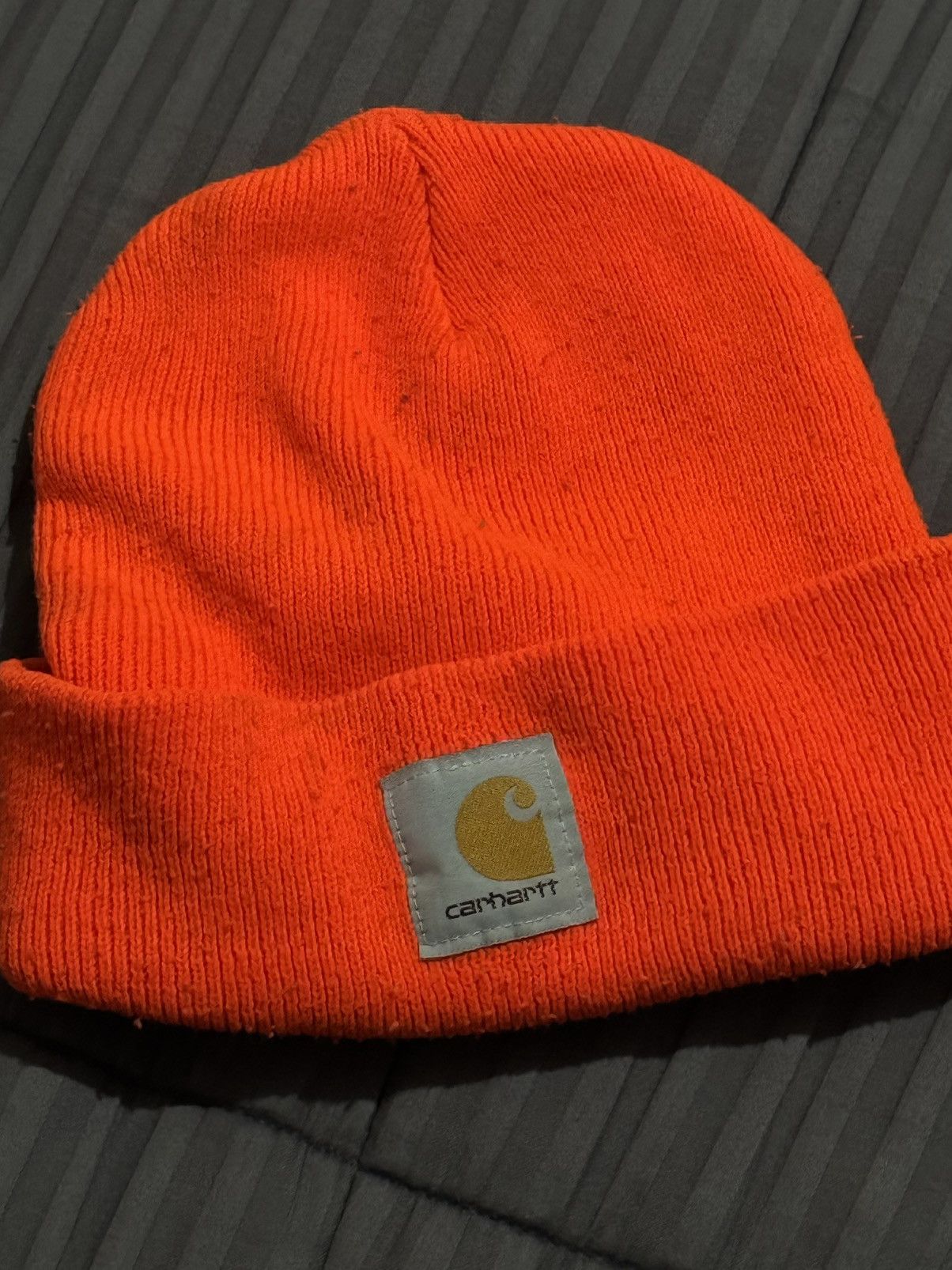 Carhartt Carhartt classic orange beanie Size ONE SIZE - 5 Thumbnail
