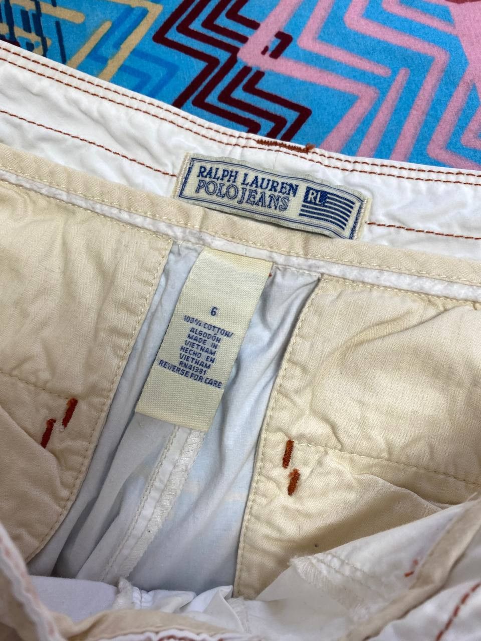 Lauren Ralph Lauren × Polo Ralph Lauren Vintage / Y2K Polo Ralph Lauren Cargo Shorts Size 28" / US 6 / IT 42 - 2 Thumbnail