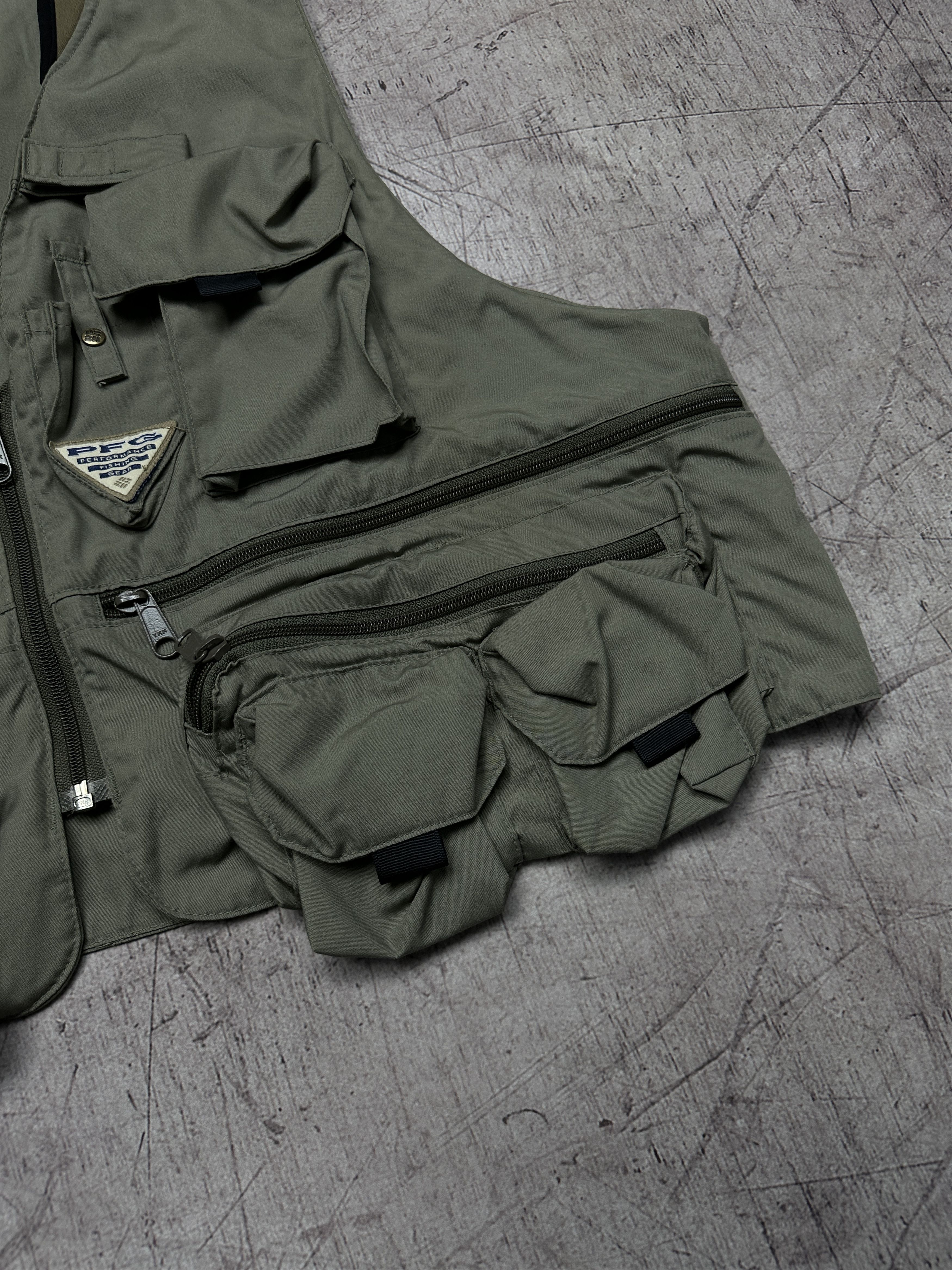 Columbia Columbia Vintage Mens Fishing Vest Multi Pockets Size US XL / EU 56 / 4 - 6 Thumbnail