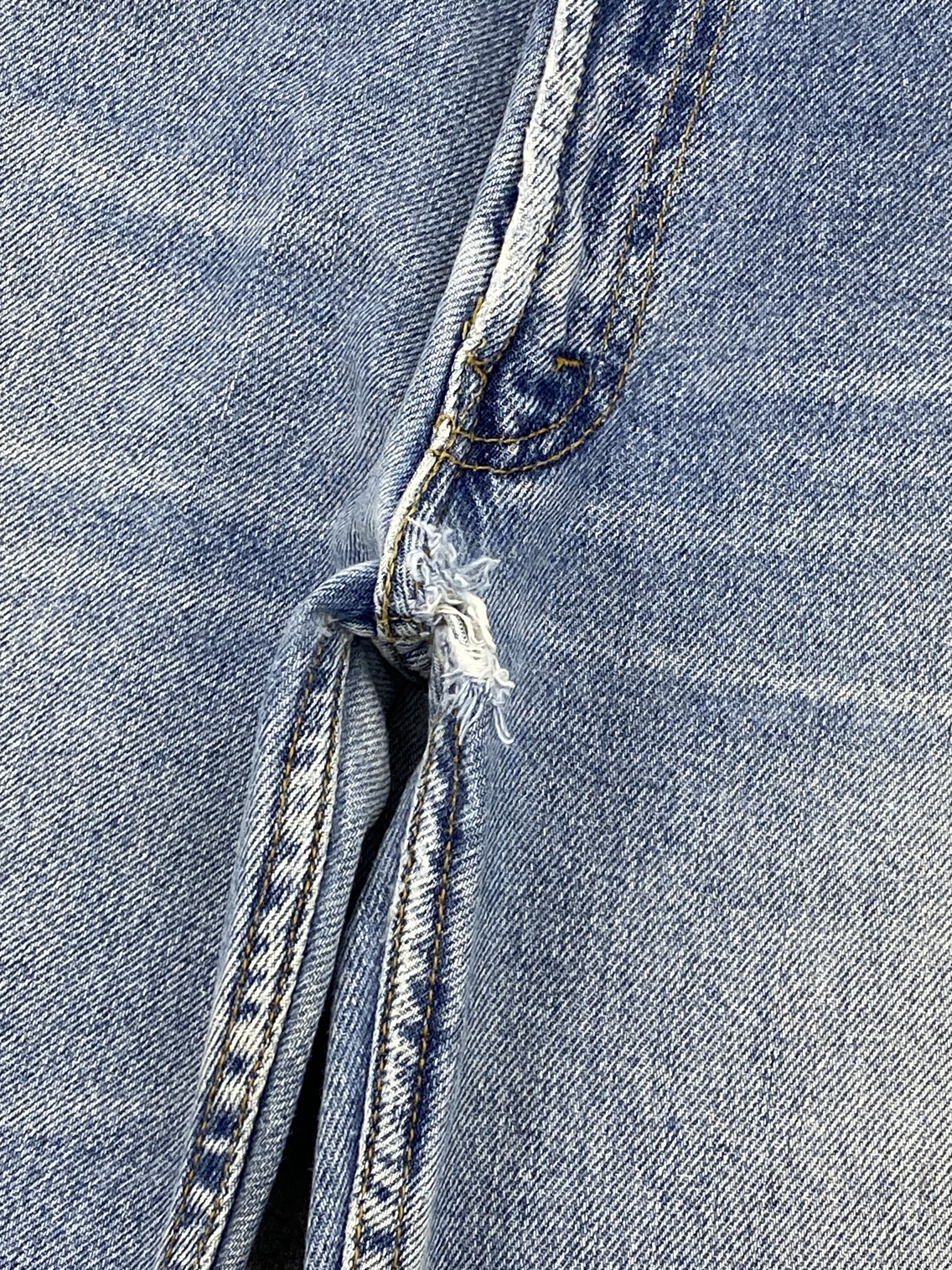 Levi's × Vintage Vintage Levis 505 Faded Blue Jeans DP2616 Size US 34 / EU 50 - 10 Thumbnail