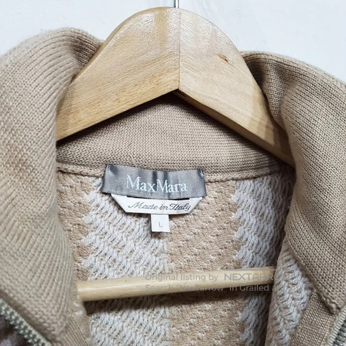 Max Mara Max Mara Thames Knit Jacket. Size M / US 6-8 / IT 42-44 - 3 Thumbnail
