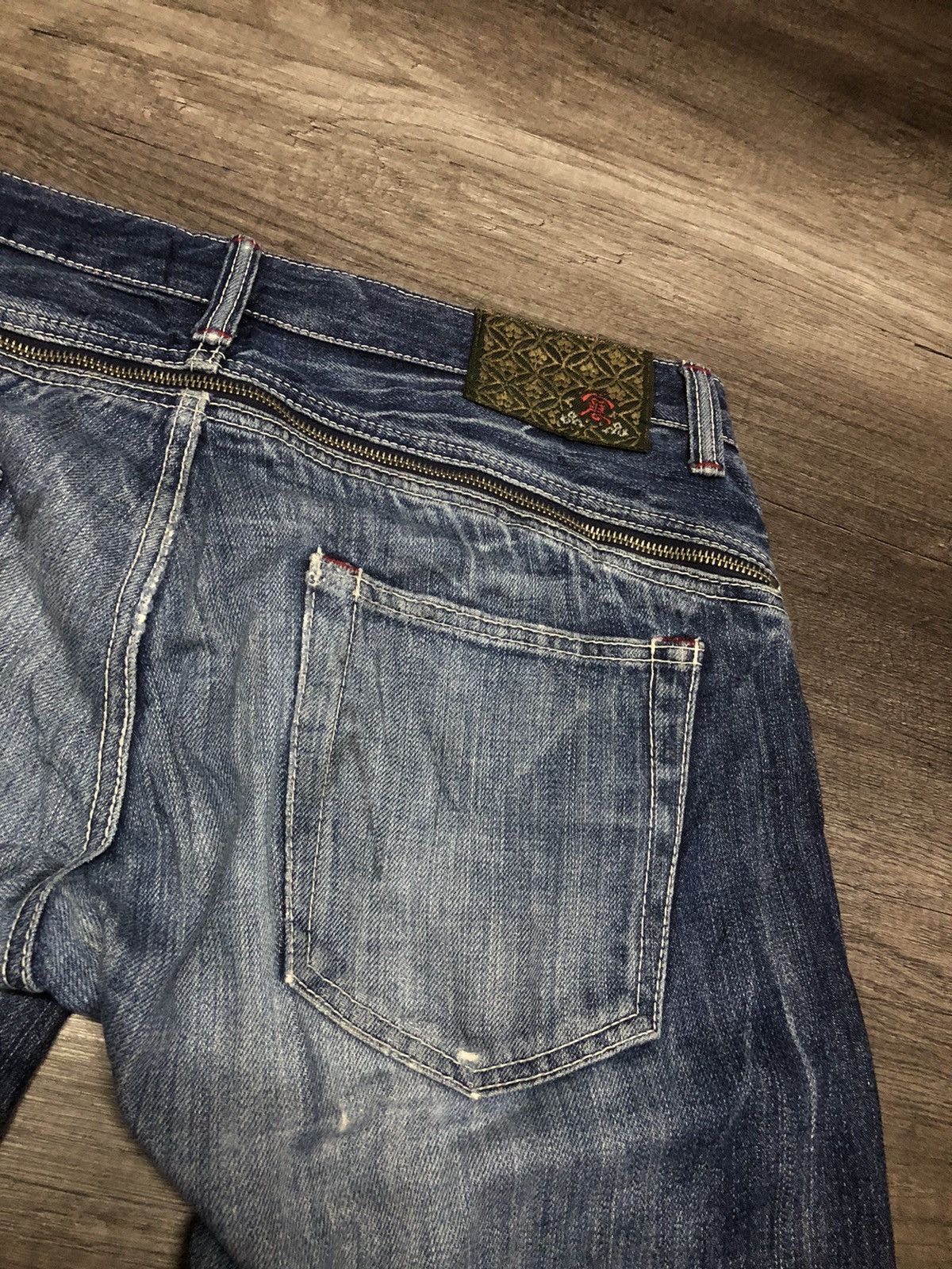 Eternal × Japanese Brand VINTAGE ENTERNAL DENIM JEANS Size US 32 / EU 48 - 12 Thumbnail