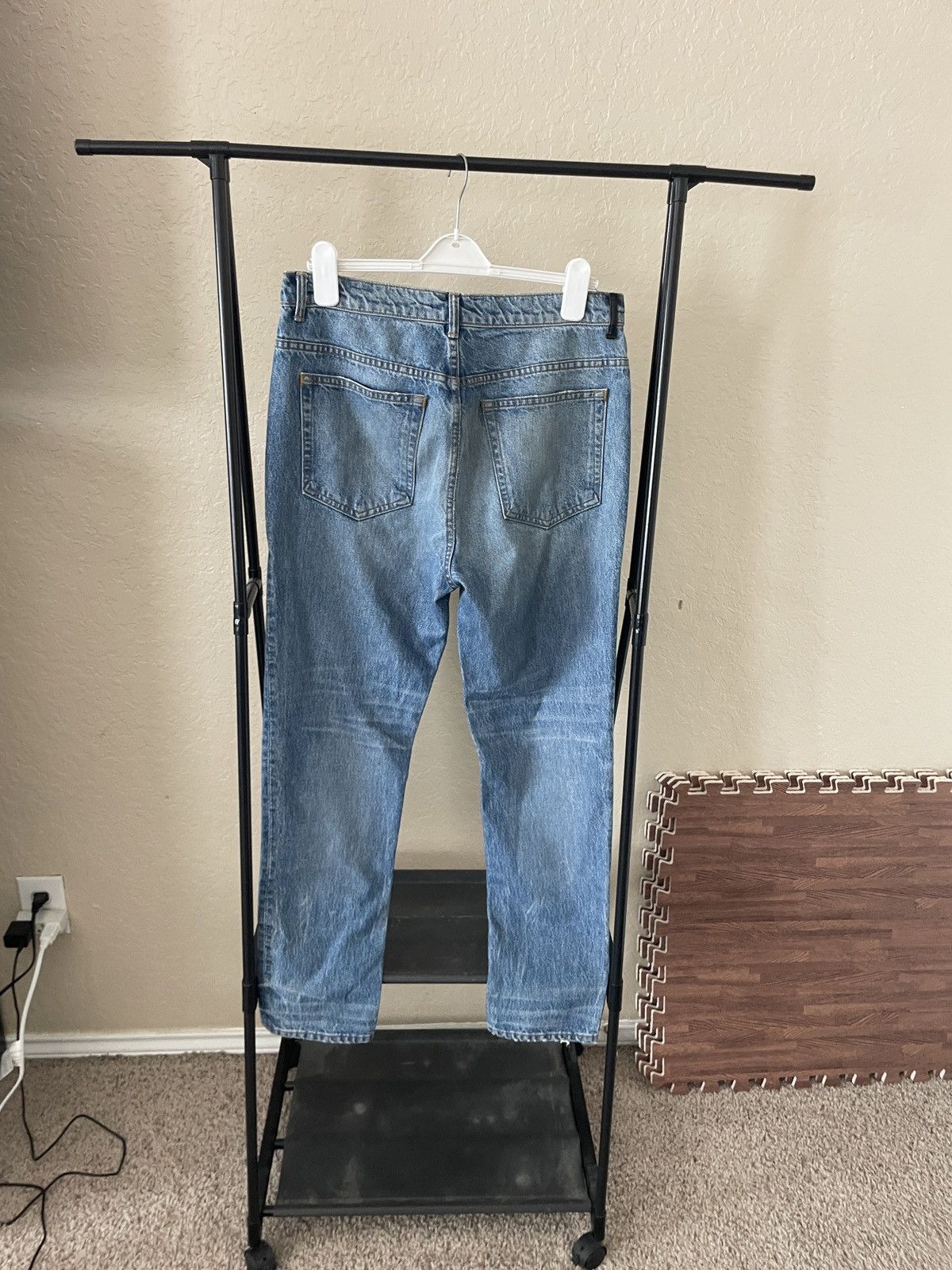 Alexander Wang High waisted Button Fly denim heans Size US 34 / EU 50 - 6 Thumbnail