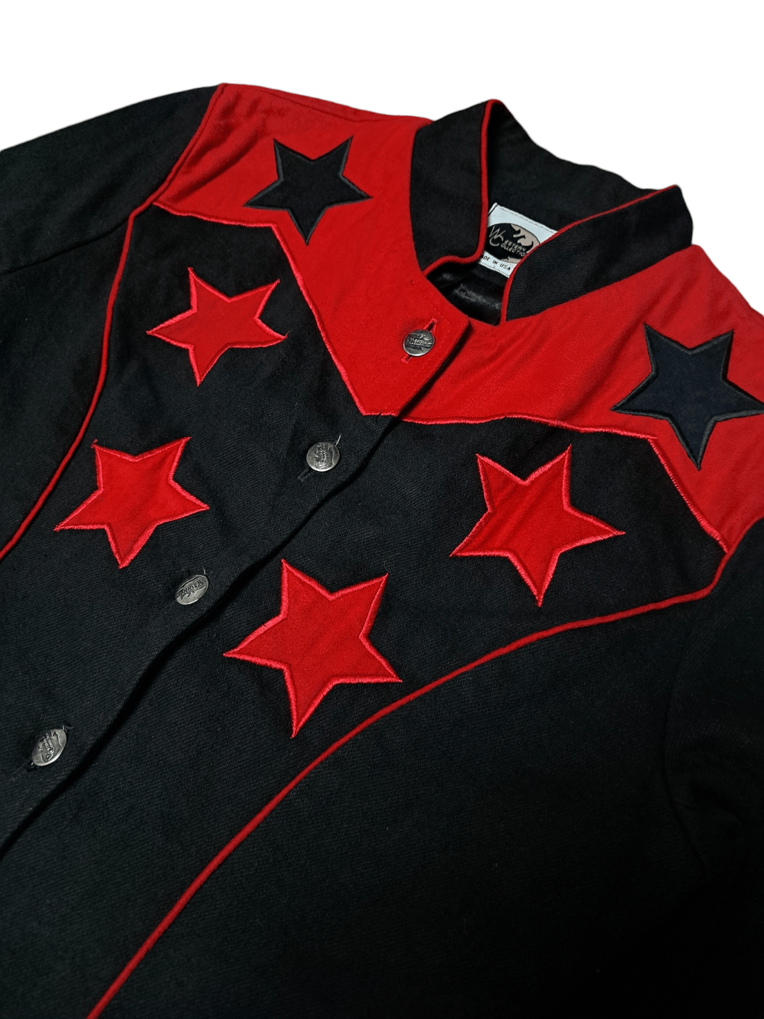 Other vintage 80s black red short rodeo coat jacket size M Size US M / EU 48-50 / 2 - 3 Thumbnail