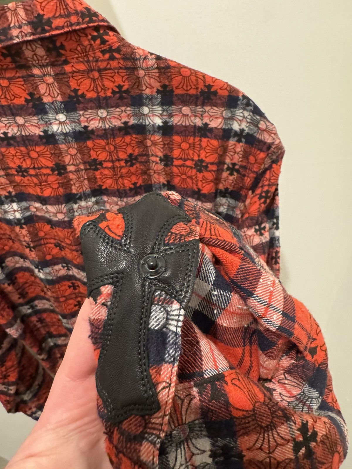 Chrome Hearts Chrome Hearts Loose Ends Shirt Flannel Size US M / EU 48-50 / 2 - 16 Thumbnail