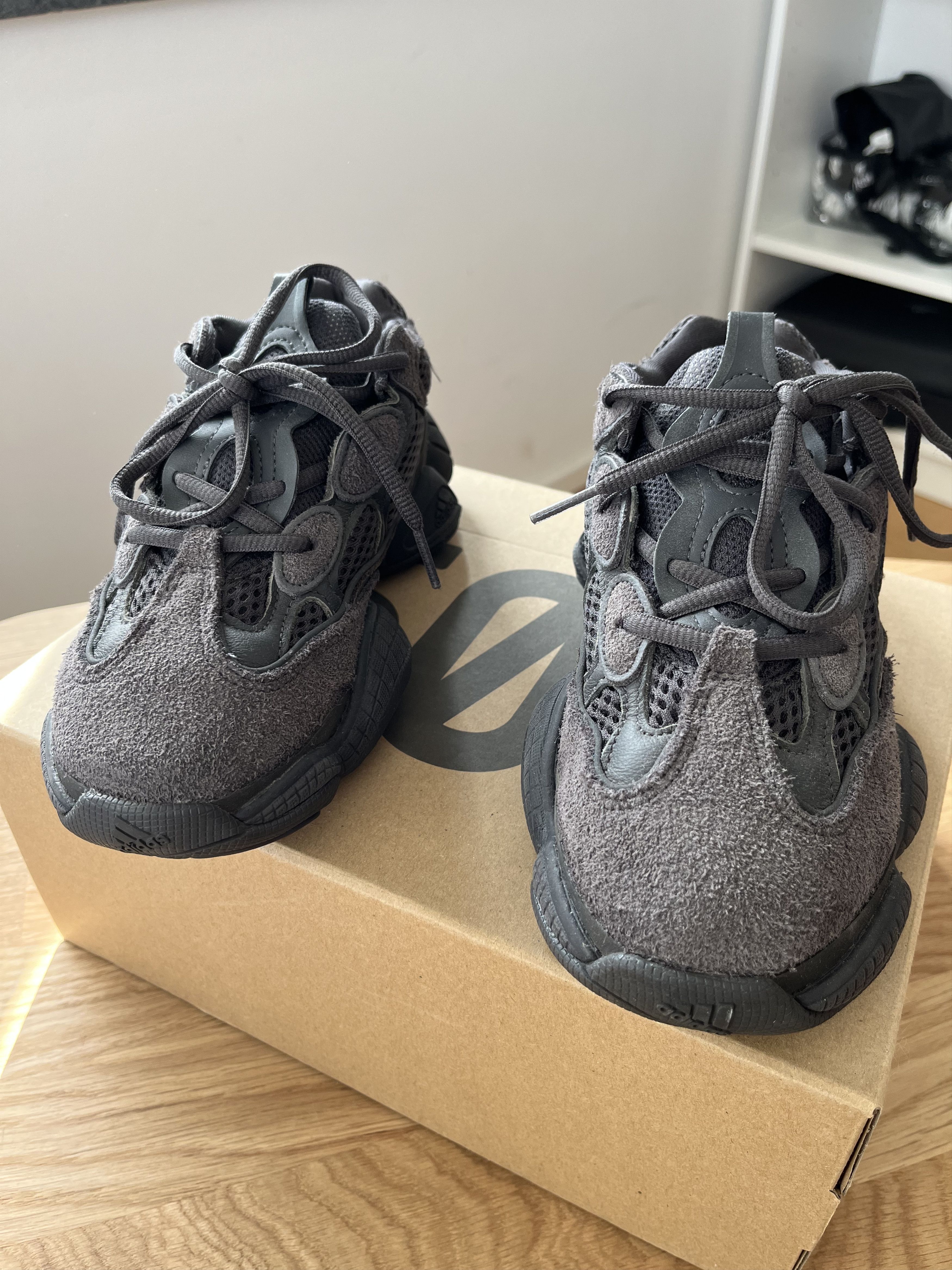 Adidas × Kanye West adidas YEEZY 500 utility black Size US 6.5 / IT 36.5 - 4 Thumbnail