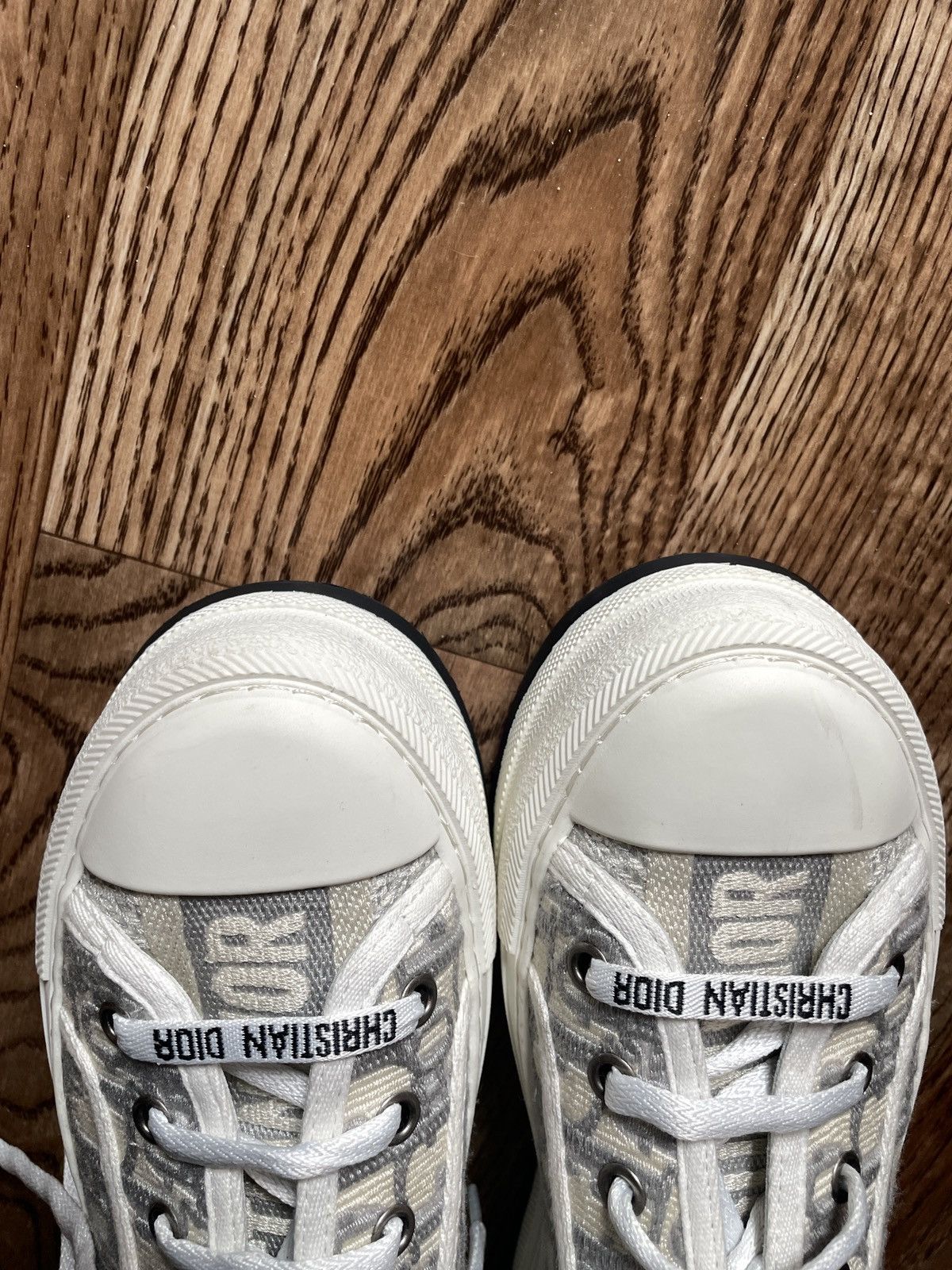 Christian Dior Monsieur CHRISTIAN DIOR - Walk'N'Dior Canvas Low-Top Sneakers Size US 5 / IT 35 - 22 Thumbnail