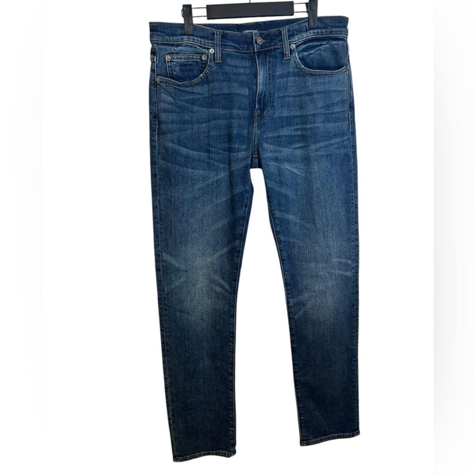 J.Crew Nwt J.Crew 484 Slim-fit Jean in Broken-In Japanese Denim Size US 33 - 1 Thumbnail