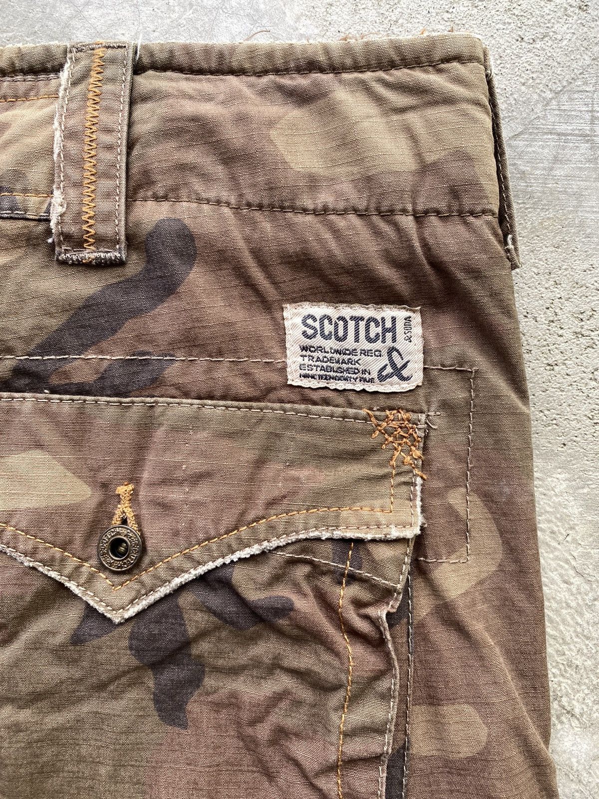 If Six Was Nine × Japanese Brand Scotch & Soda Multipocket Cargo Pants Size US 34 / EU 50 - 10 Thumbnail