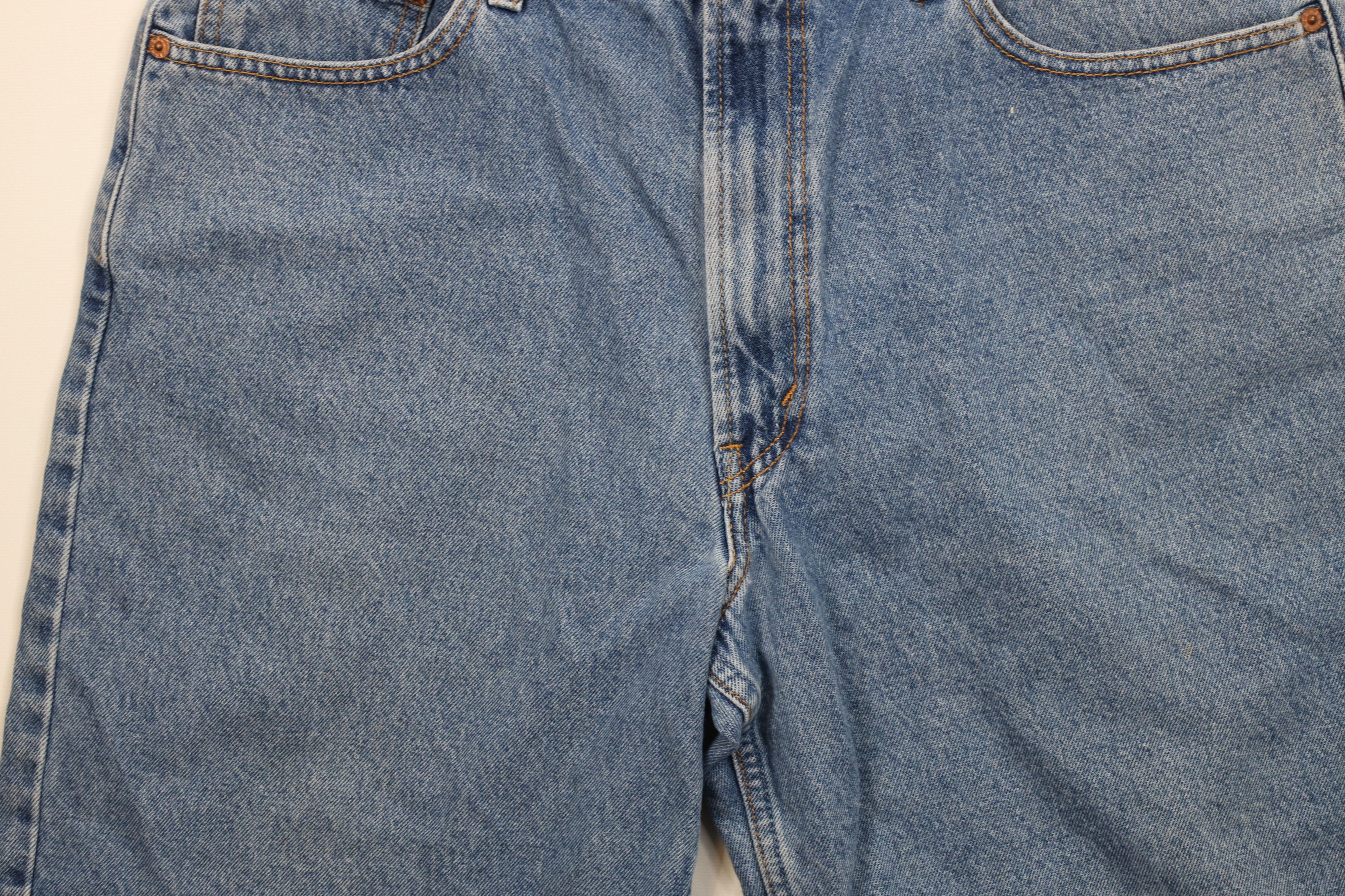 Levi's Vintage Y2K 2003 Levis 550 Fit Denim Jeans Shorts Jorts Size US 36 / EU 52 - 3 Thumbnail