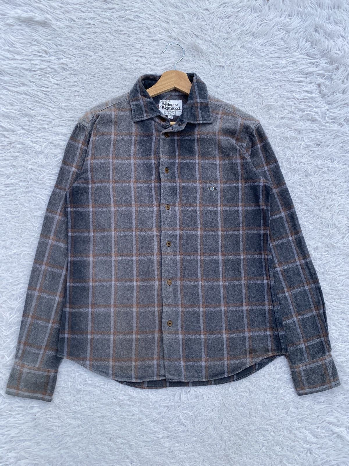 Rare Vintage Vivienne Westwood Checkered Flannel Shirt