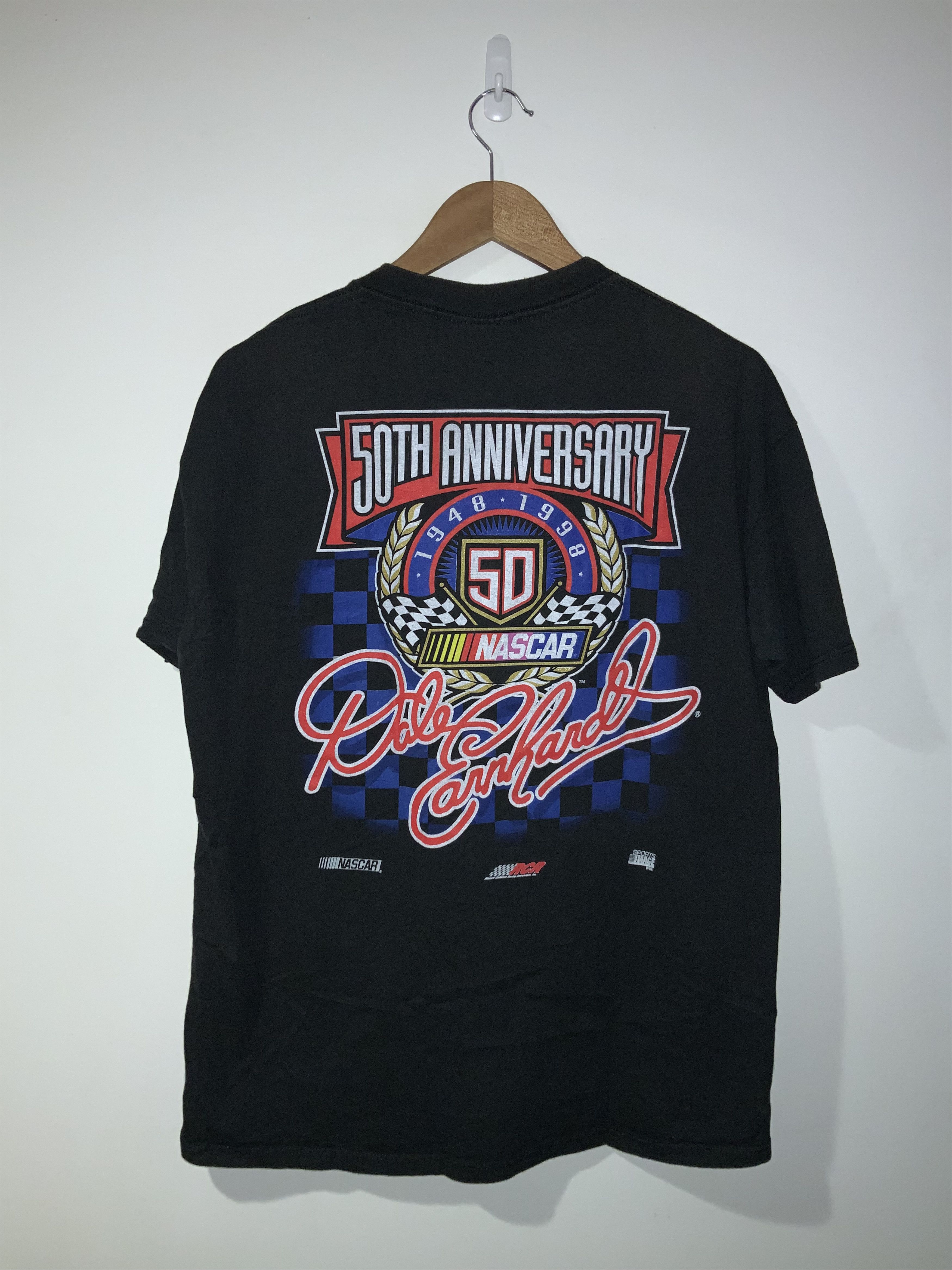 NASCAR × Vintage Vintage 1998 Dale Earnhardt Nascar Daytona 500 Large T-Shirt Size US L / EU 52-54 / 3 - 7 Thumbnail