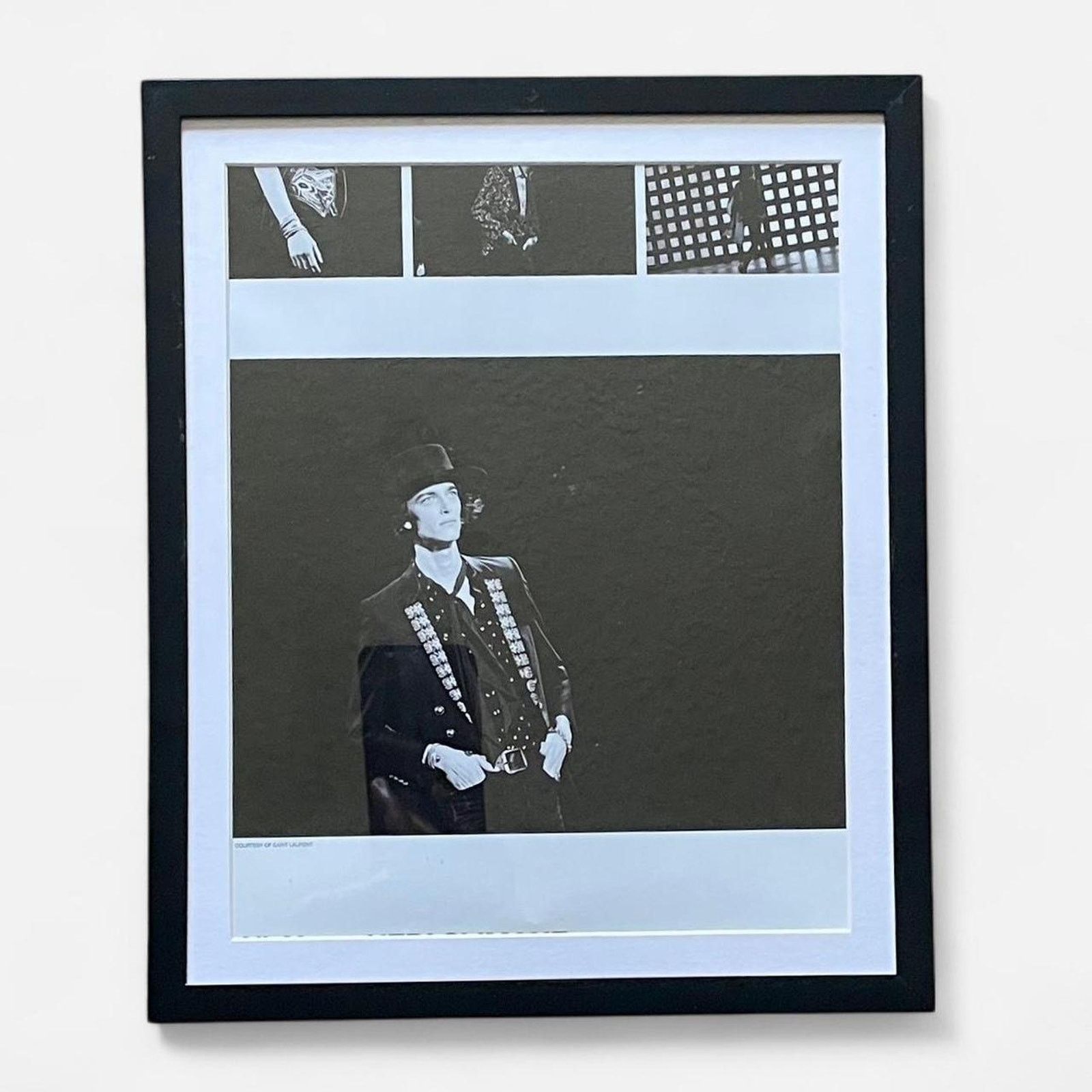 Hedi Slimane × Saint Laurent Paris × Yves Saint Laurent Hedi Slimane COURTESY OF SAINT LAURENT framed poster 9x11 Size ONE SIZE - 1 Thumbnail