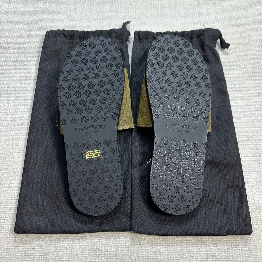 Chrome Hearts Chrome Hearts Army Green Slipper size 42 Size US 9 / EU 42 - 4 Thumbnail