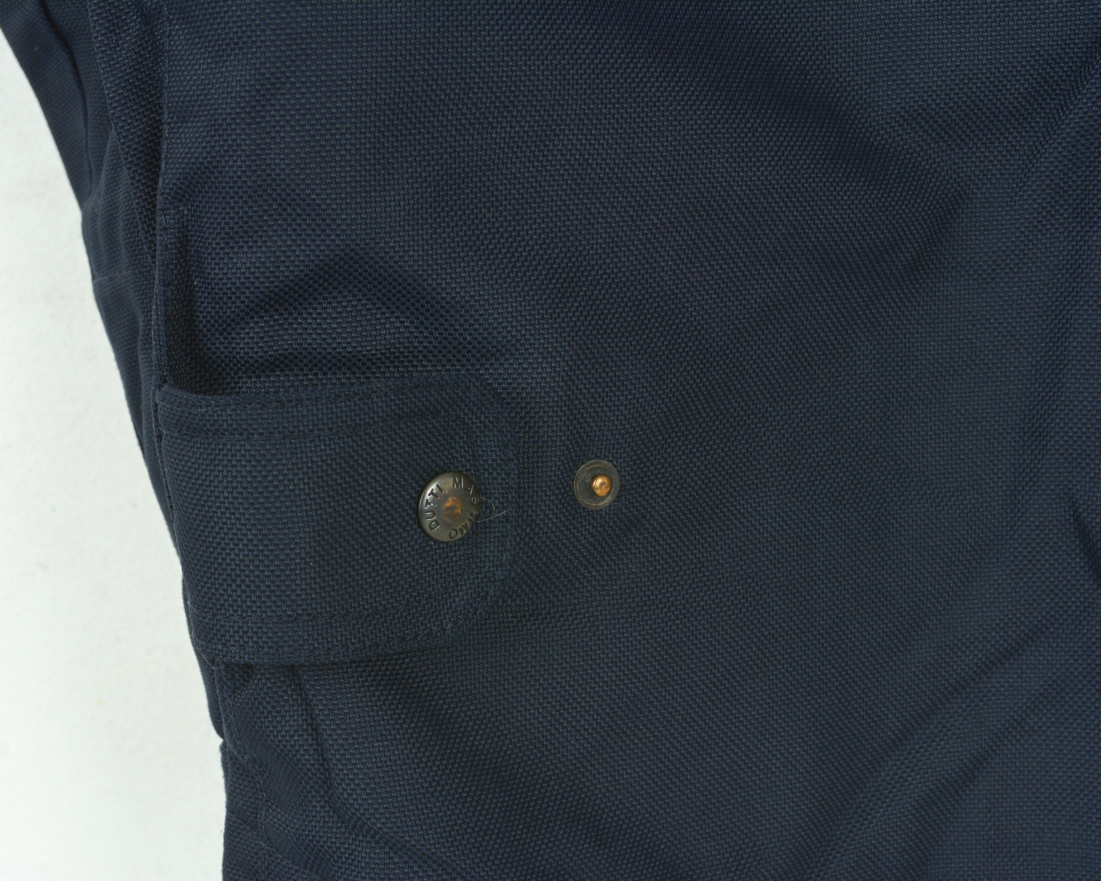Massimo Dutti Man Jacket L Thick Lined Coat Rain Work Casual Navy Office Size US L / EU 52-54 / 3 - 6 Thumbnail