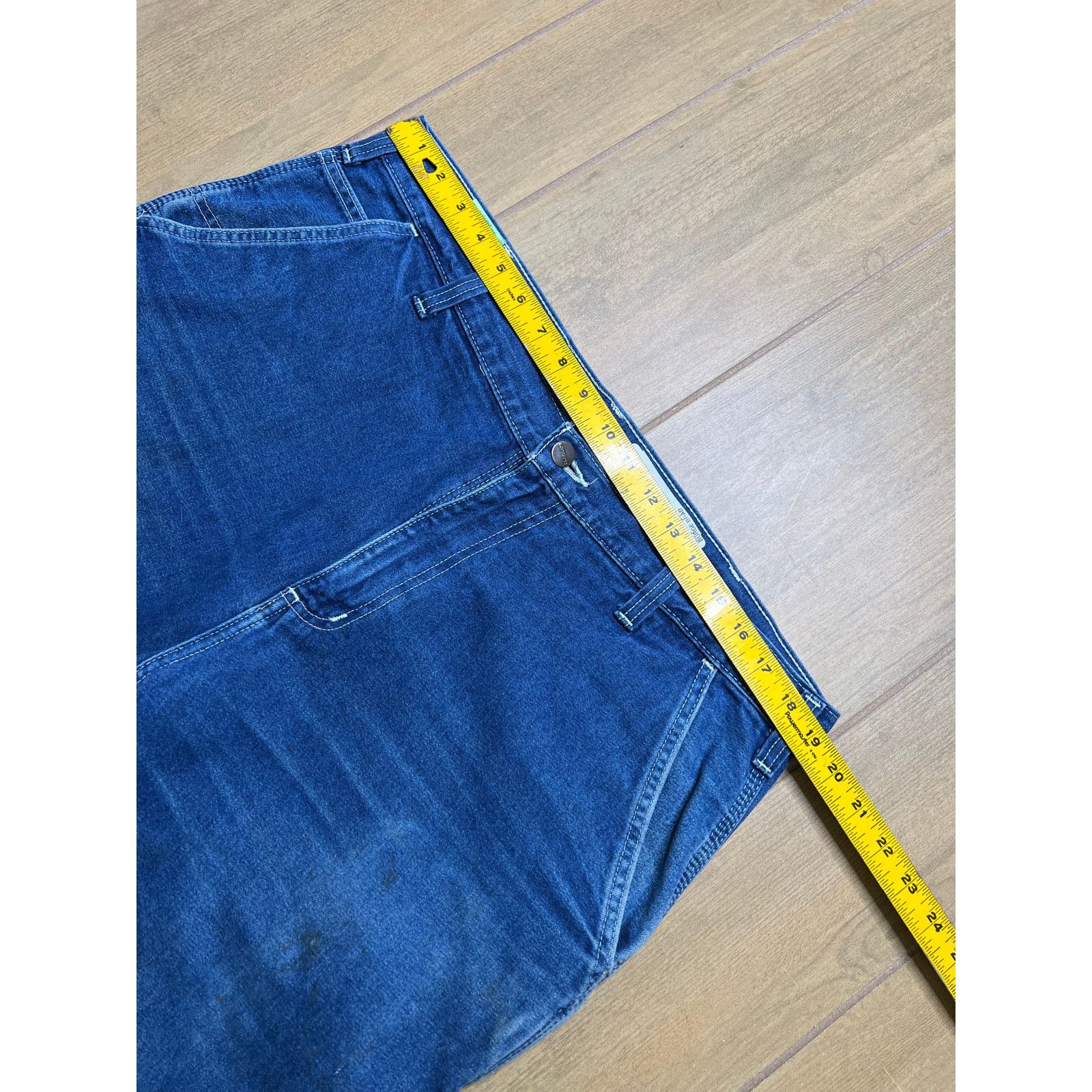 Carhartt Carhartt Dungaree Fit Carpenter Jeans 36x36 Blue Denim baggy Size US 36 / EU 52 - 5 Thumbnail