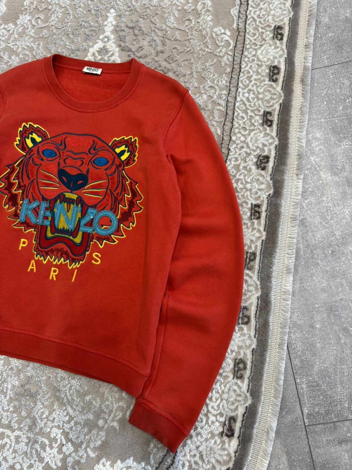Kenzo Kenzo Women sweatshirt Tiger Logo womens Size S / US 4 / IT 40 - 4 Thumbnail
