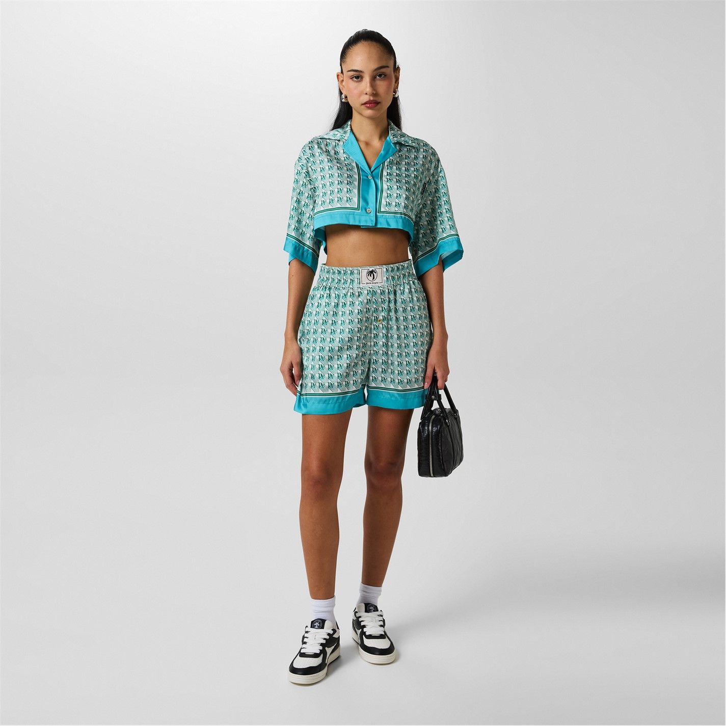 Palm Angels o1g2r1mq0325 Diamond Shirt in Multicolor Size S / US 4 / IT 40 - 6 Thumbnail