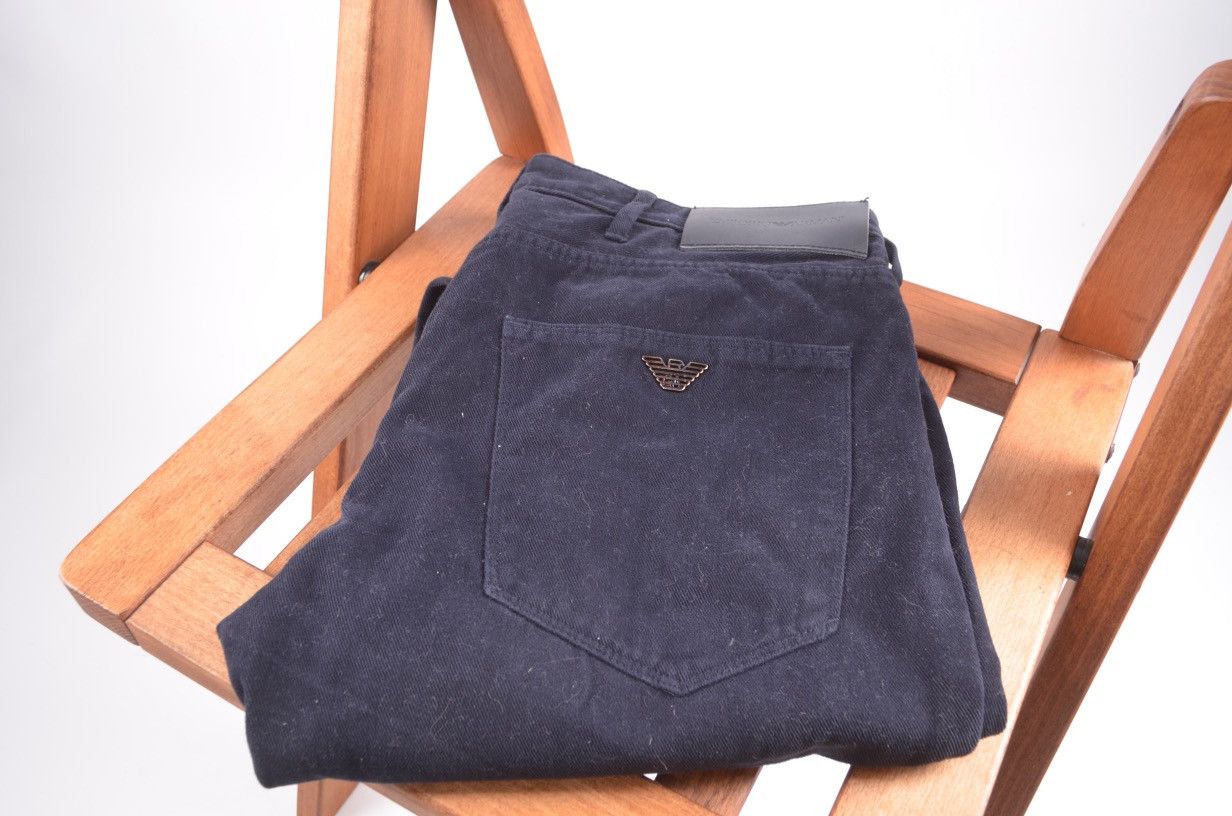 Armani Emporio Armani Straight Denim Jeans 32 Size US 32 / EU 48 - 1 Thumbnail