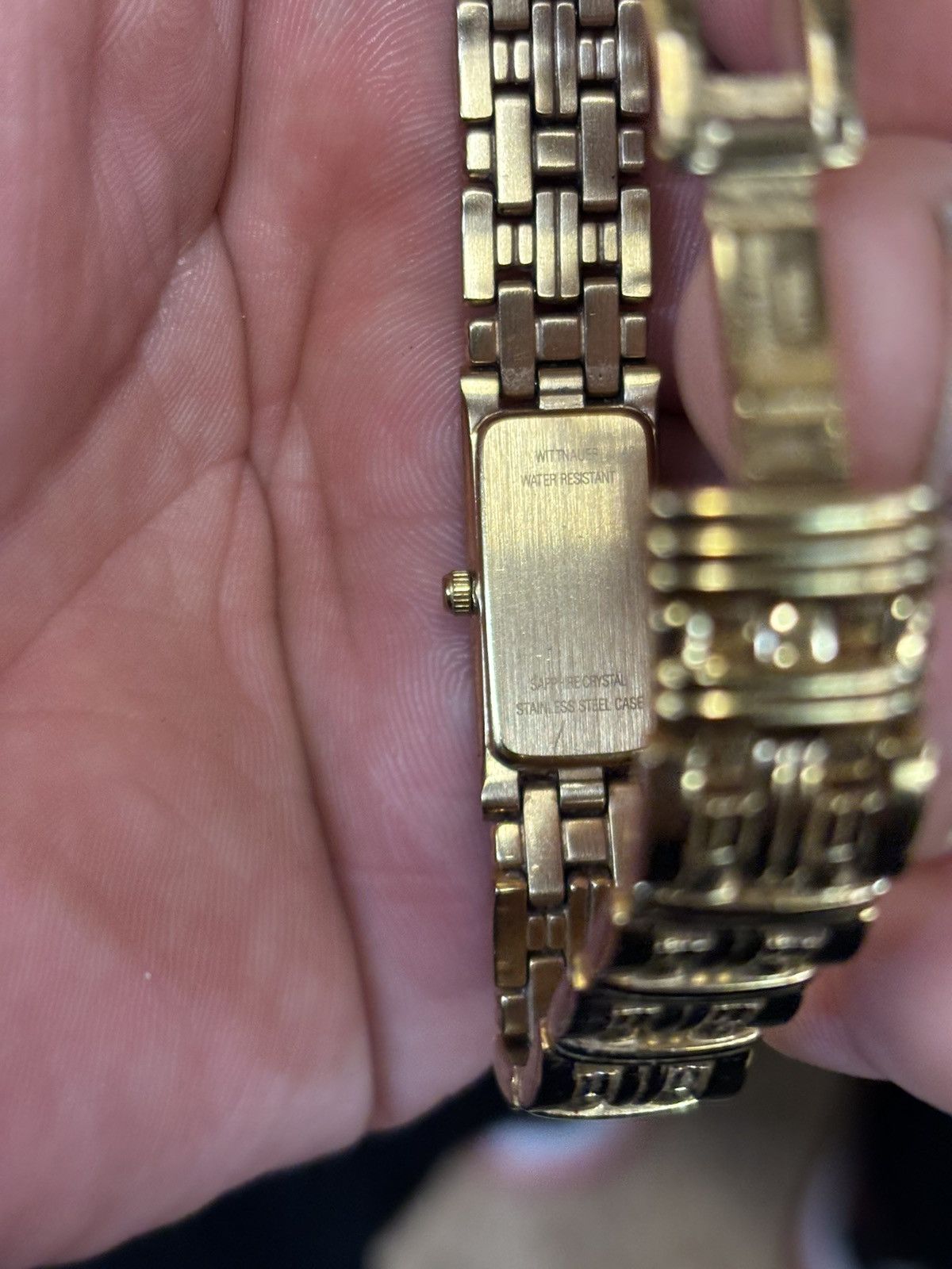Wittnauer Wittnauer A3 Sapphire Crystal Gold Tone Women’s Watch! Size ONE SIZE - 5 Thumbnail