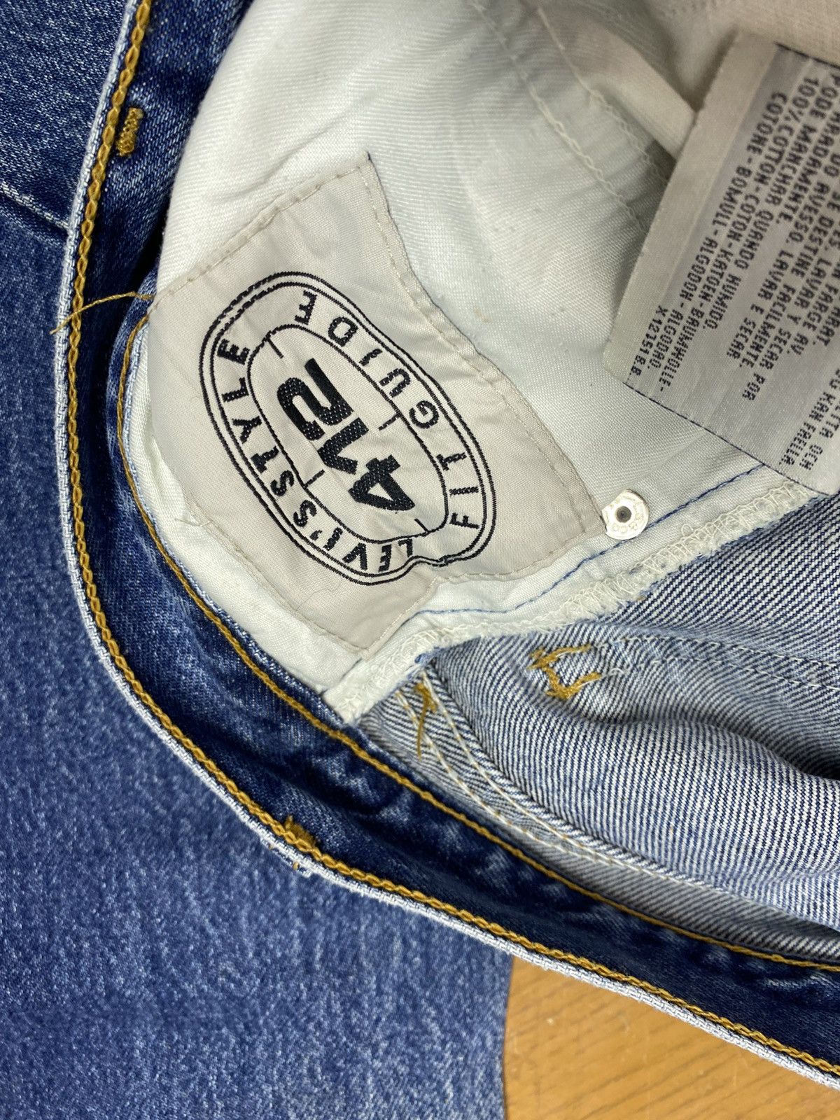 Levi's Vintage 90s LEVIS 412 jeans denim Size US 33 - 8 Thumbnail