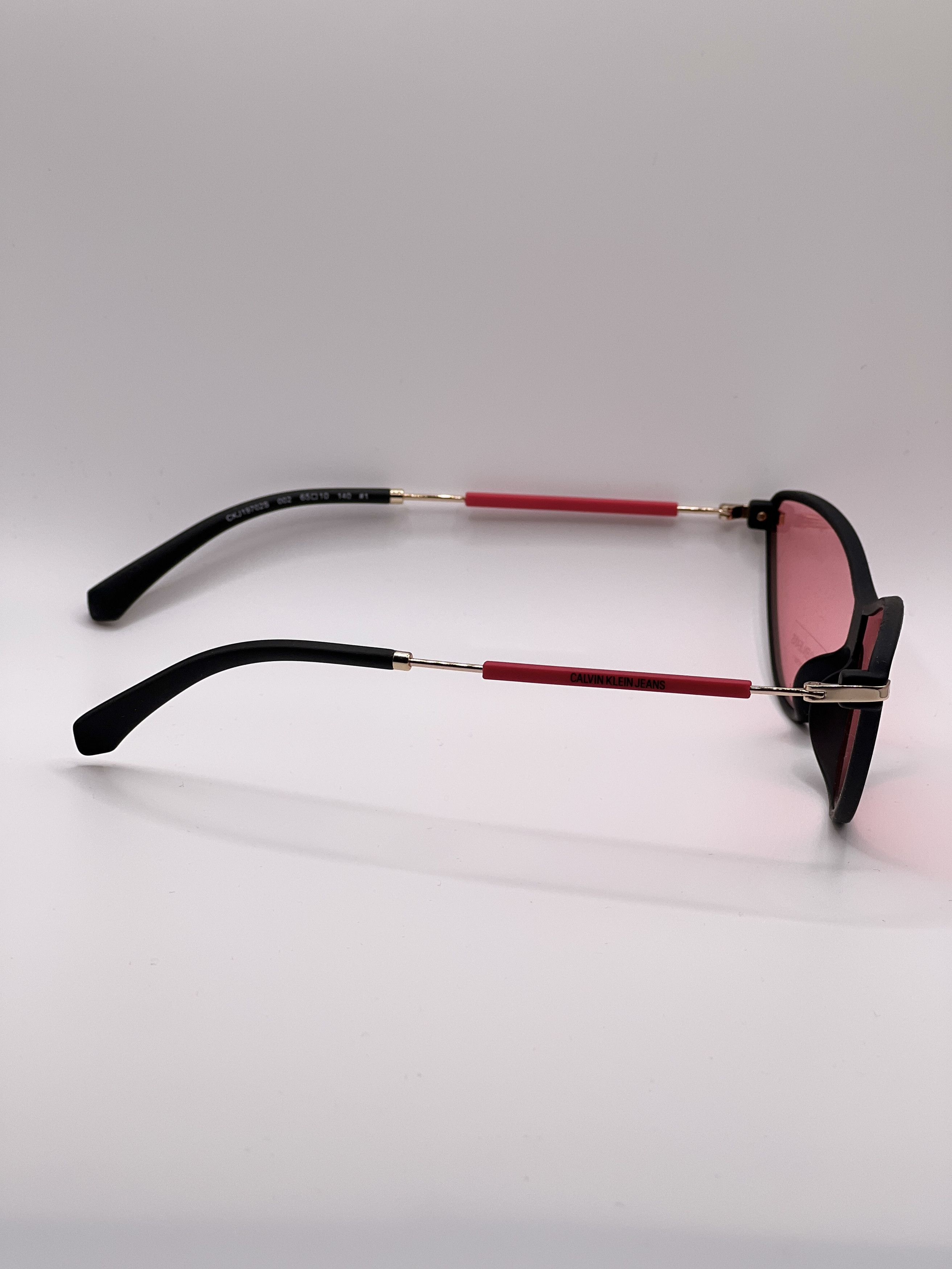 Calvin Klein Calvin Klein Jeans CKJ19702S Cat Eye Sunglasses Pink Lenses Size ONE SIZE - 6 Thumbnail