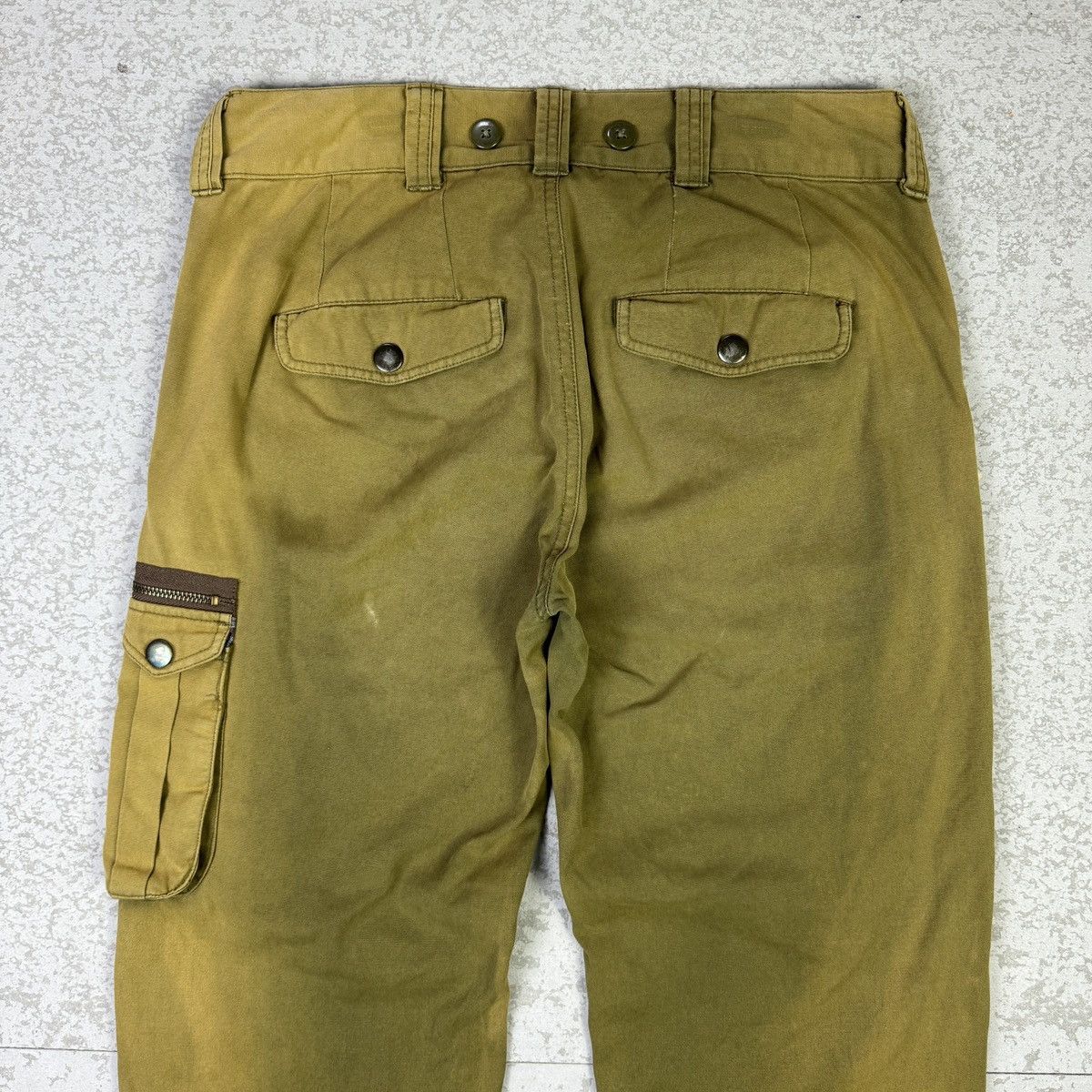 Japanese Brand × Seditionaries Tielocken Faded Cargo Pant Punk Style Size US 32 / EU 48 - 4 Thumbnail