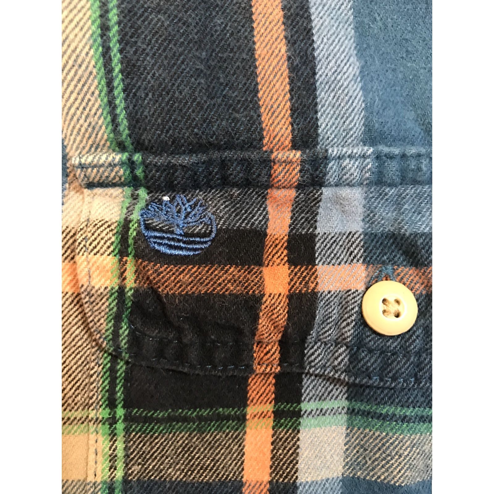 Timberland Timberland Shirt Button-Up Plaid Long Sleeve Men’s XXL Blue Checkered Casual Cotton Button-Front Shirt Size US XXL / EU 58 / 5 - 4 Thumbnail