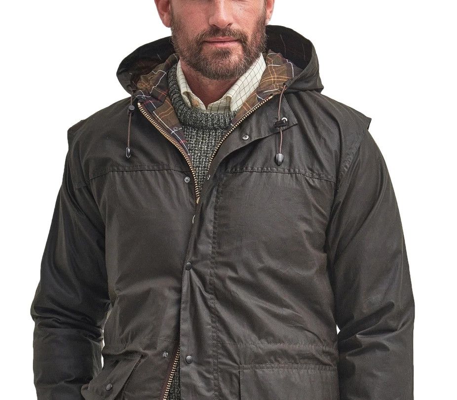 Barbour Barbour Classic Durham Wax Jacket Size US L / EU 52-54 / 3 - 8 Thumbnail