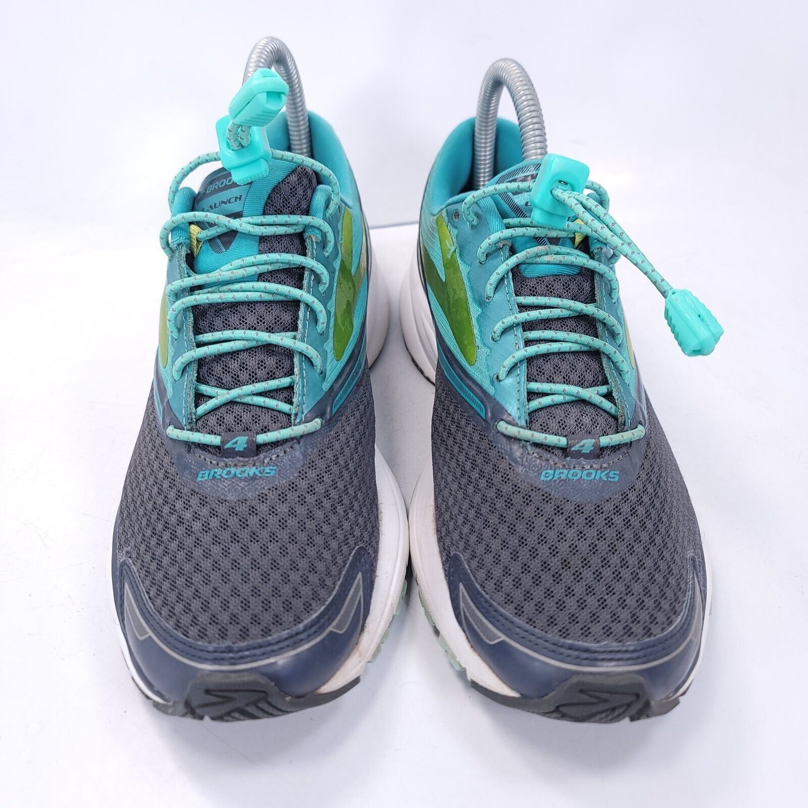 Brooks Brooks Launch 4 Shoe Womens Size 7.5 1202341B077 Gray Blue Size US 7.5 / IT 37.5 - 2 Thumbnail