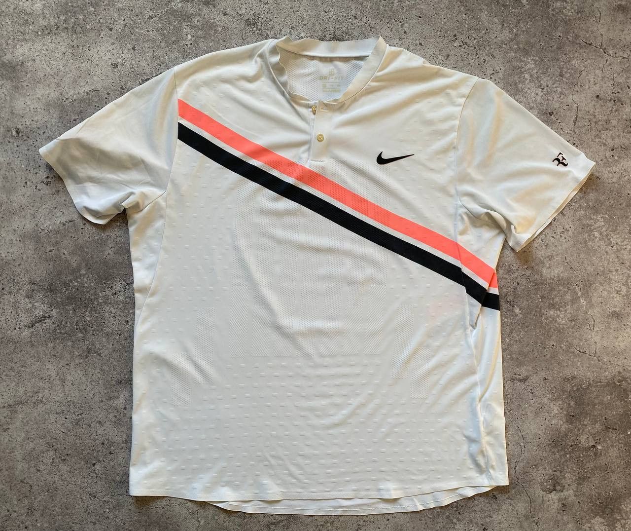 Nike × Vintage ROGER FEDERER NIKE AUSTRILIAN OPEN TENNIS TRAINING SHIRT Size US XXL / EU 58 / 5 - 1 Thumbnail