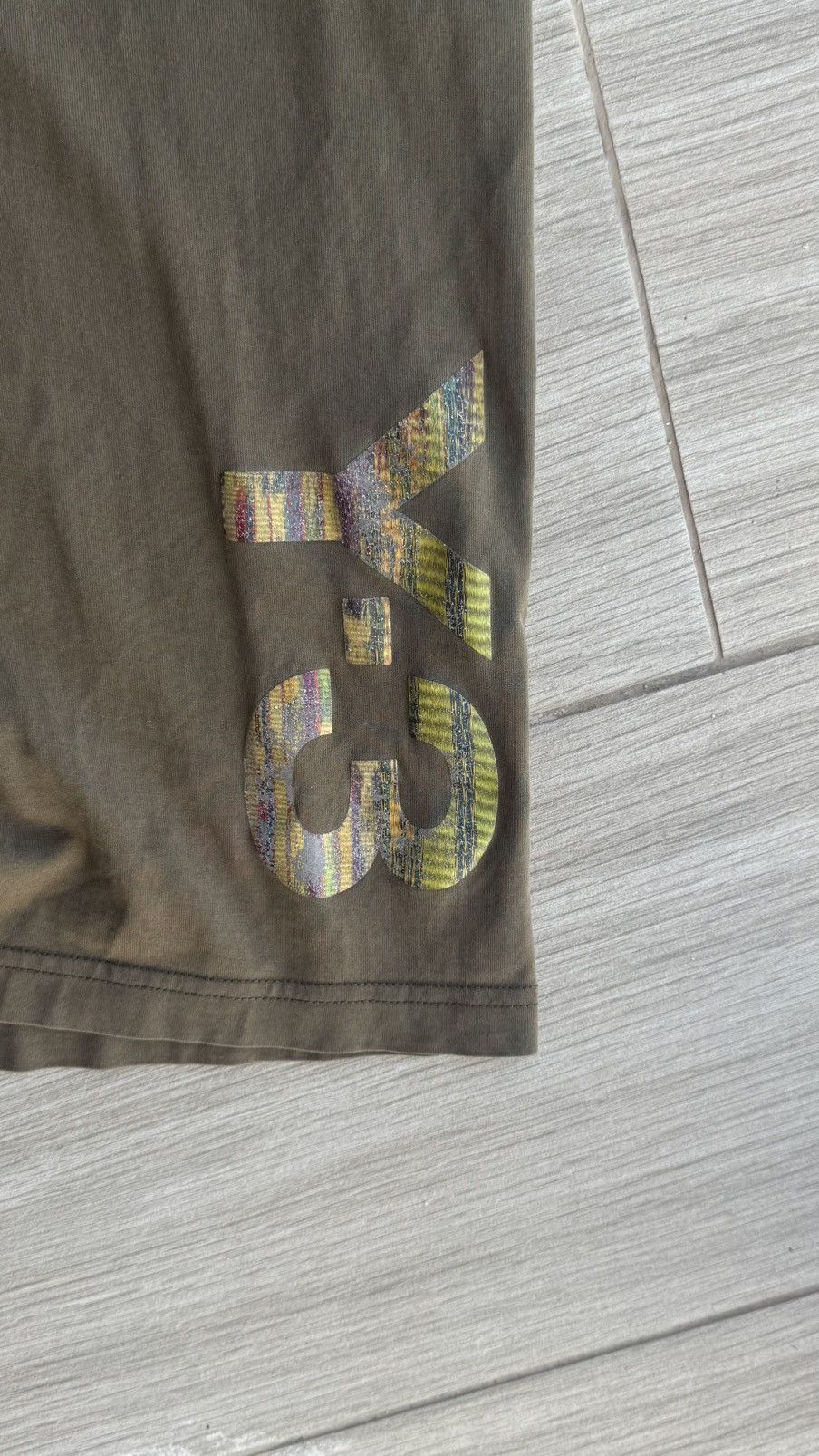 Yohji Yamamoto Y-3 Yohji Yamamoto x Adidas Tee – Olive Green Size US S / EU 44-46 / 1 - 2 Thumbnail