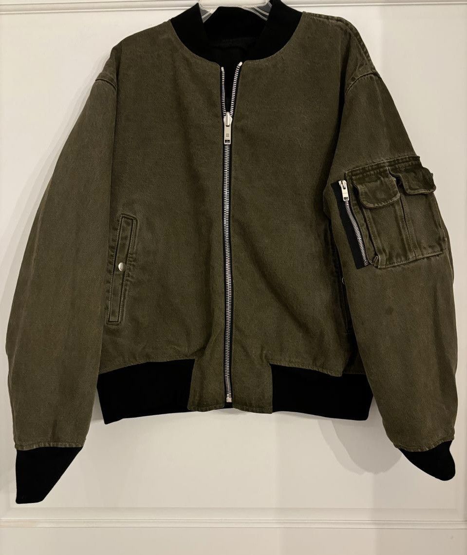 Givenchy $3.8k Givenchy Reversible Denim Bomber Jacket Size US L / EU 52-54 / 3 - 7 Thumbnail
