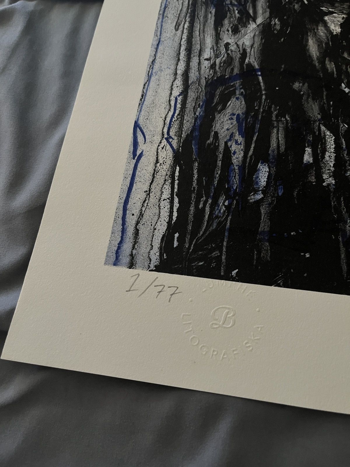 Drain Gang Benjamin Reichwald x Jonas Rönnberg “Katti i fönster” print Size ONE SIZE - 4 Thumbnail