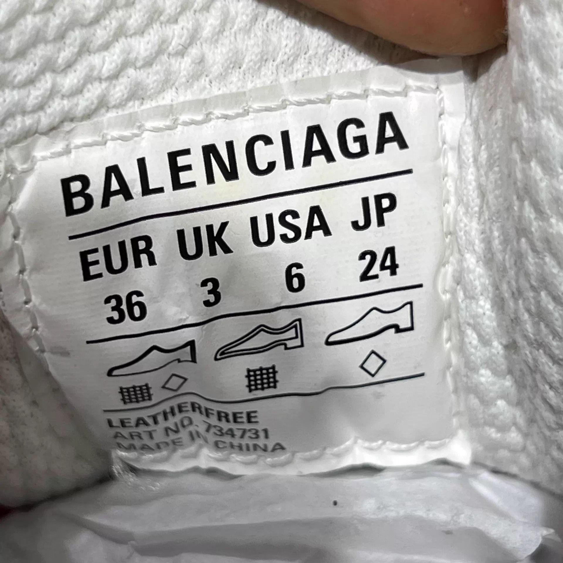 Balenciaga BLCG women's dad sneaker silver pink 36 Size US 6 / IT 36 - 8 Thumbnail