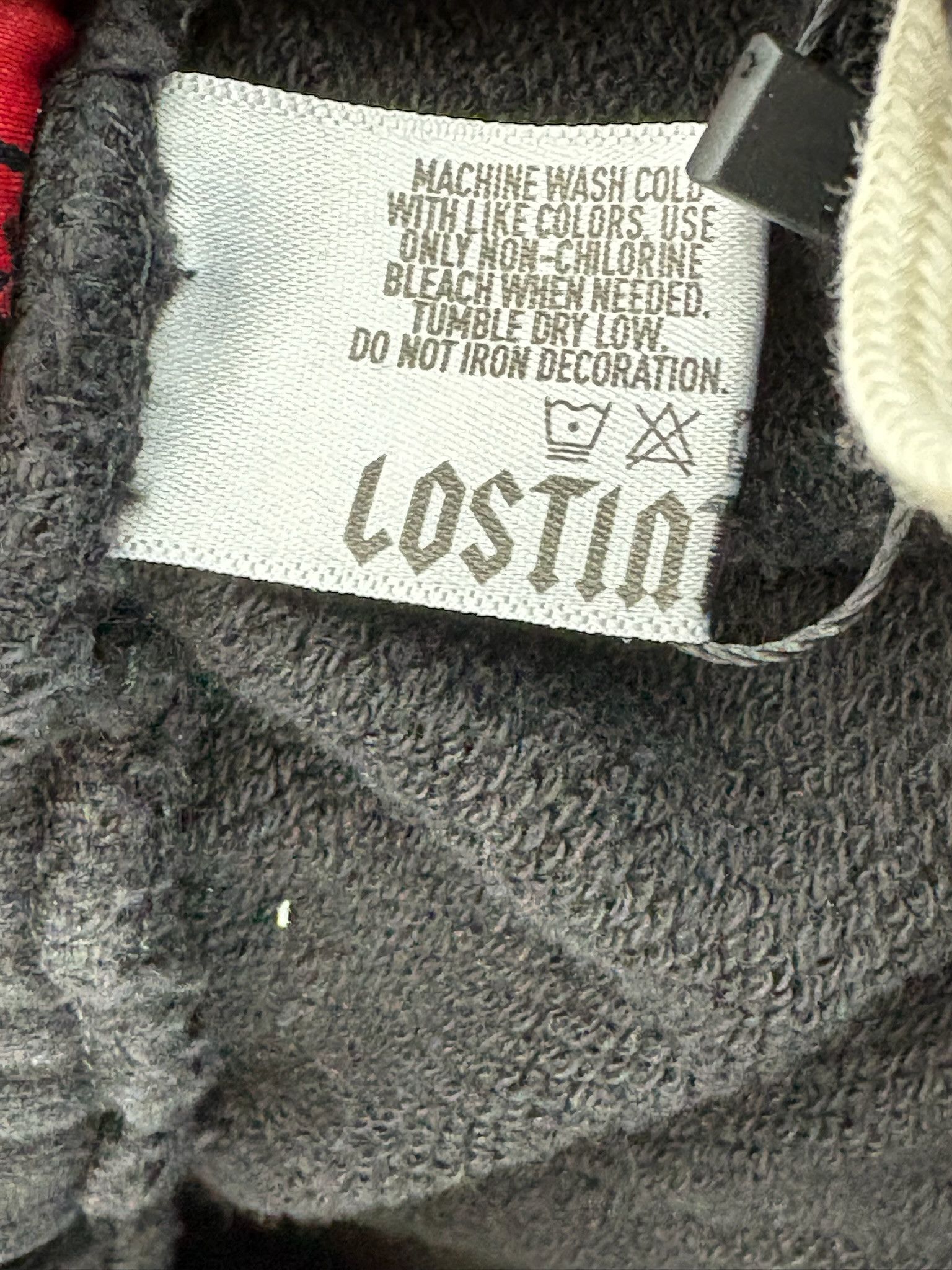 LOST INTRICACY Lost Intricacy "Evil Wing" Sweatpants (Black) Size US 33 - 4 Thumbnail
