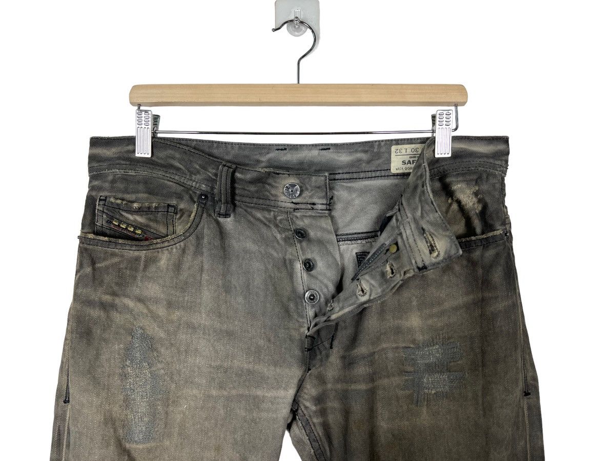 Diesel 🔥 FLARE DIESEL DISTRESSED DYED JEANS Size US 34 / EU 50 - 11 Thumbnail