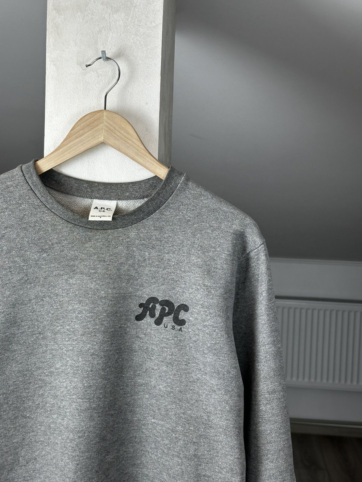 A.P.C. Vintage APC Sweatshirt A.P.C. Made in USA Size US M / EU 48-50 / 2 - 3 Thumbnail