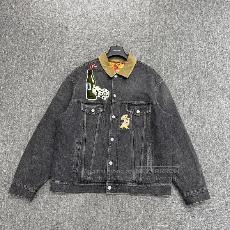 Gucci Gucci Embroidered Denim Jacket. Size US L / EU 52-54 / 3 - 1 Thumbnail