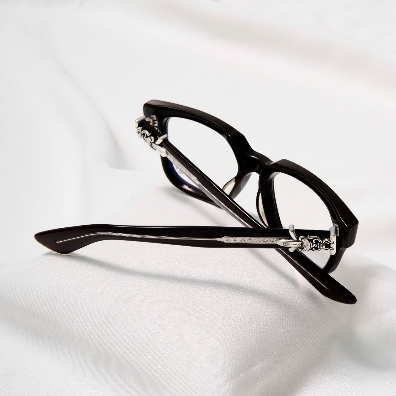 Chrome Hearts CHROME HEARTS VAGILLIONAIRE II CLASSIC BROWN GLASSES Size ONE SIZE - 7 Thumbnail