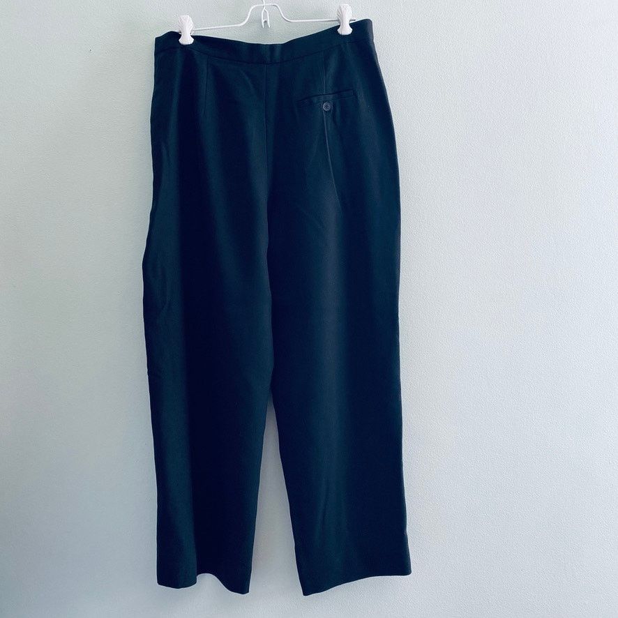 Lauren Ralph Lauren Lauren RL black silk dress pants Size 34" / US 12 / IT 48 - 3 Thumbnail