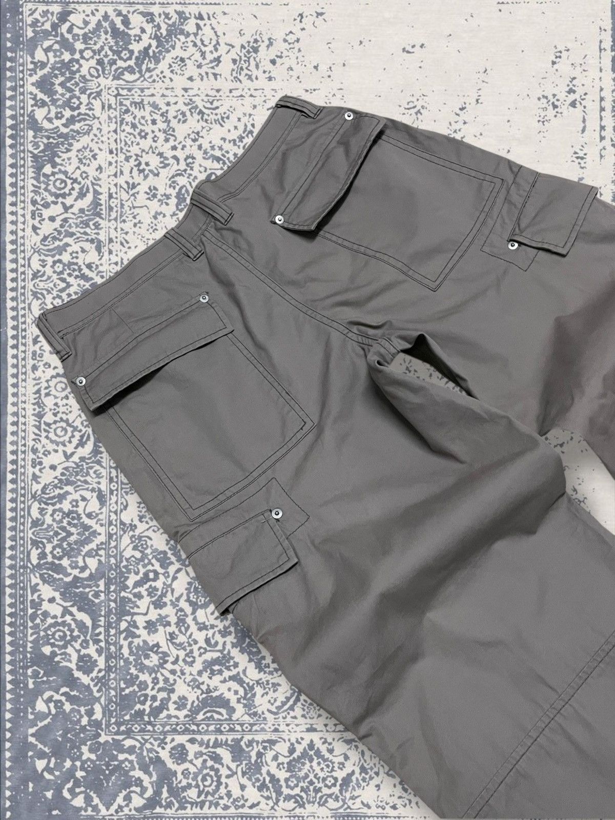 Designer × Japanese Brand × Vintage Vintage 1990s Japan Designer On Board Parachute Cargo Pant Size US 31 - 14 Thumbnail