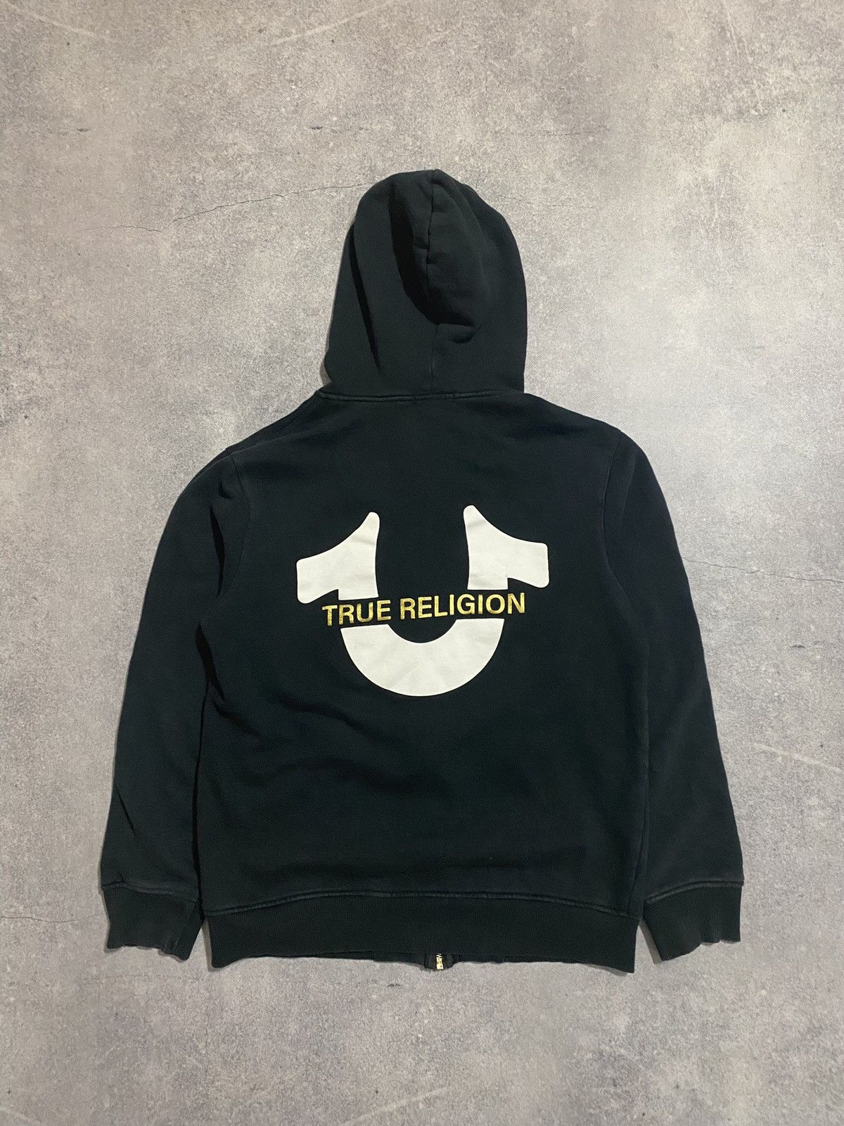 True Religion True Religion Horseshoe Logo Zip Hoodie Women’s M Size M / US 6-8 / IT 42-44 - 1 Thumbnail