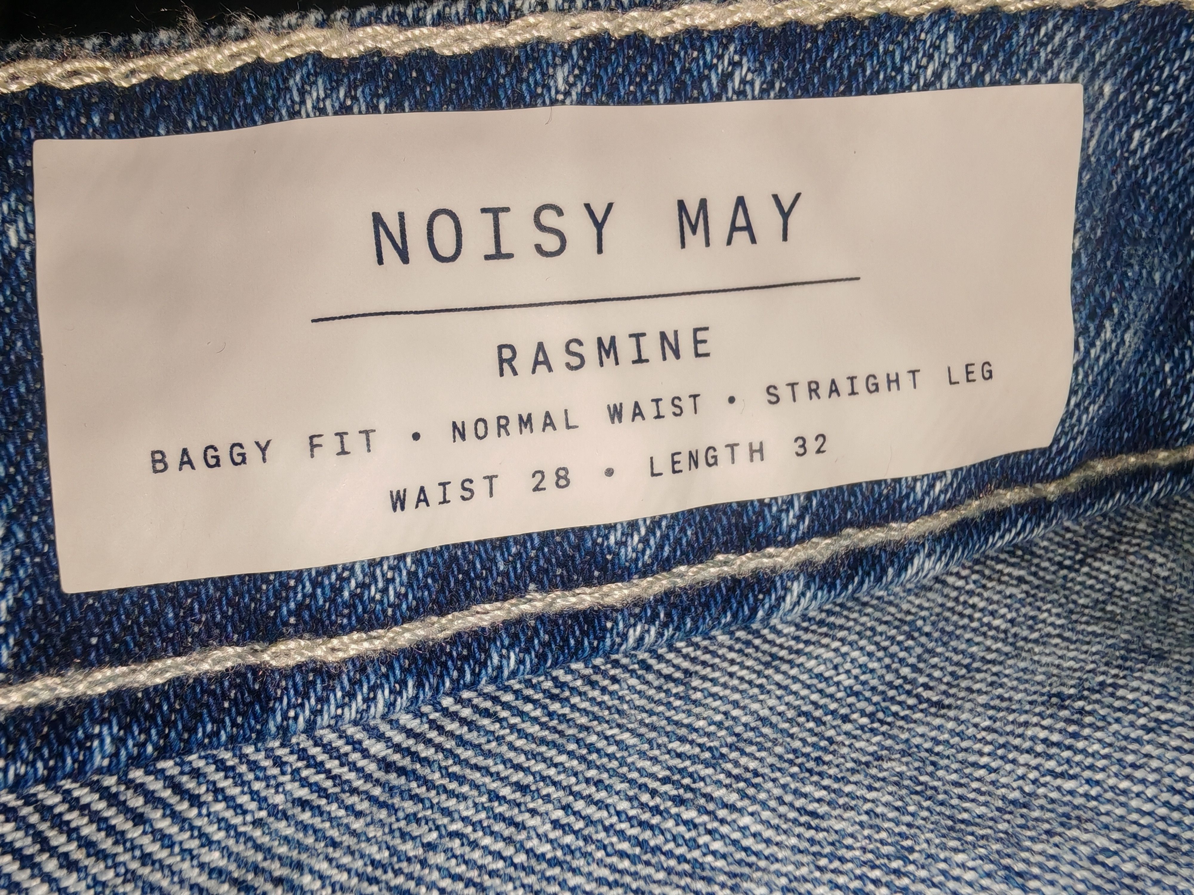 Other Baggy Wide Leg Noisy May Cargo Barrel Jeans 28/32 Size 28" / US 6 / IT 42 - 8 Thumbnail